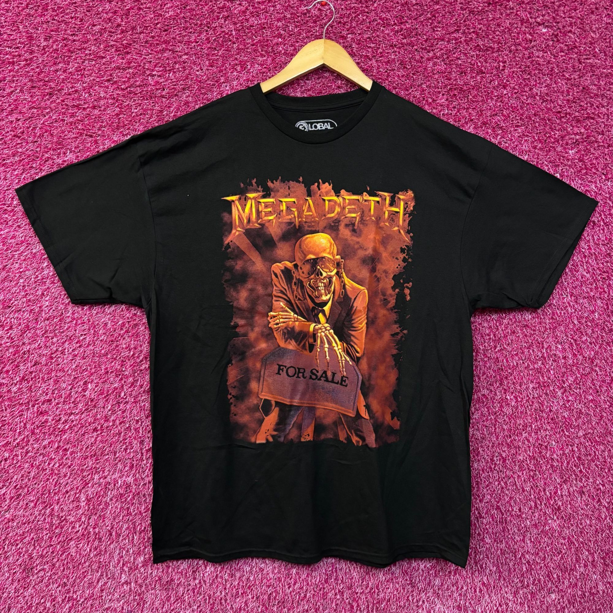 Megadeth For Sale T Shirt 2xl Hoodie, Sweatshirt | PodTeesHub.com