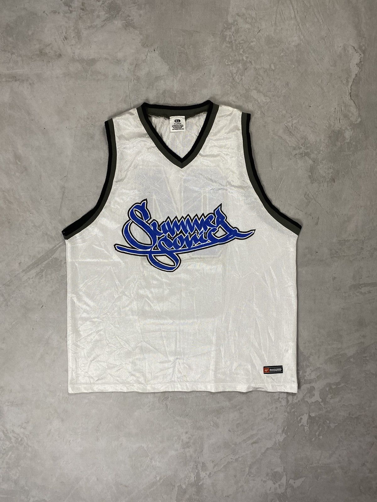 Beauty Beast X Japanese Brand Vintage 2000s Summer Sonic Mesh Jersey T-Shirts, Hoodie, Sweatshirt | PodTeesHub.com