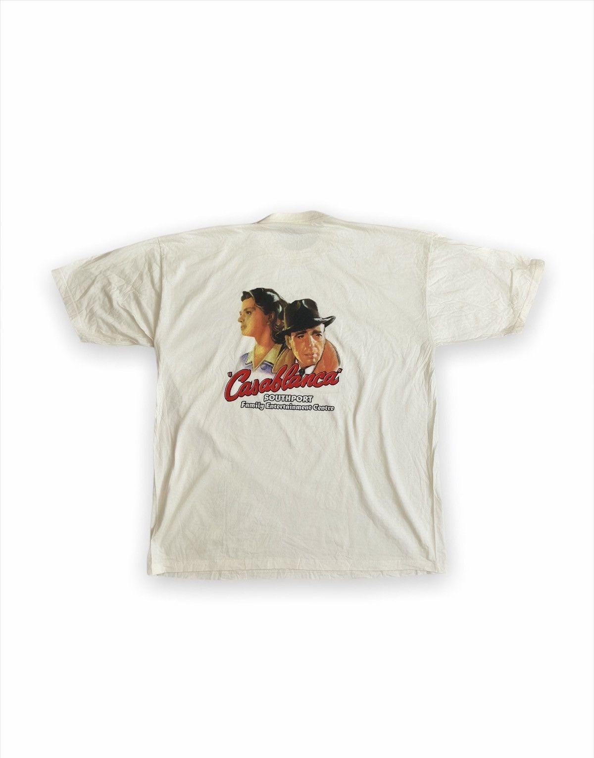 Vintage 90s Jts Casablanca Humphrey Bogart Cult Movie Film T-Shirts, Hoodie, Sweatshirt