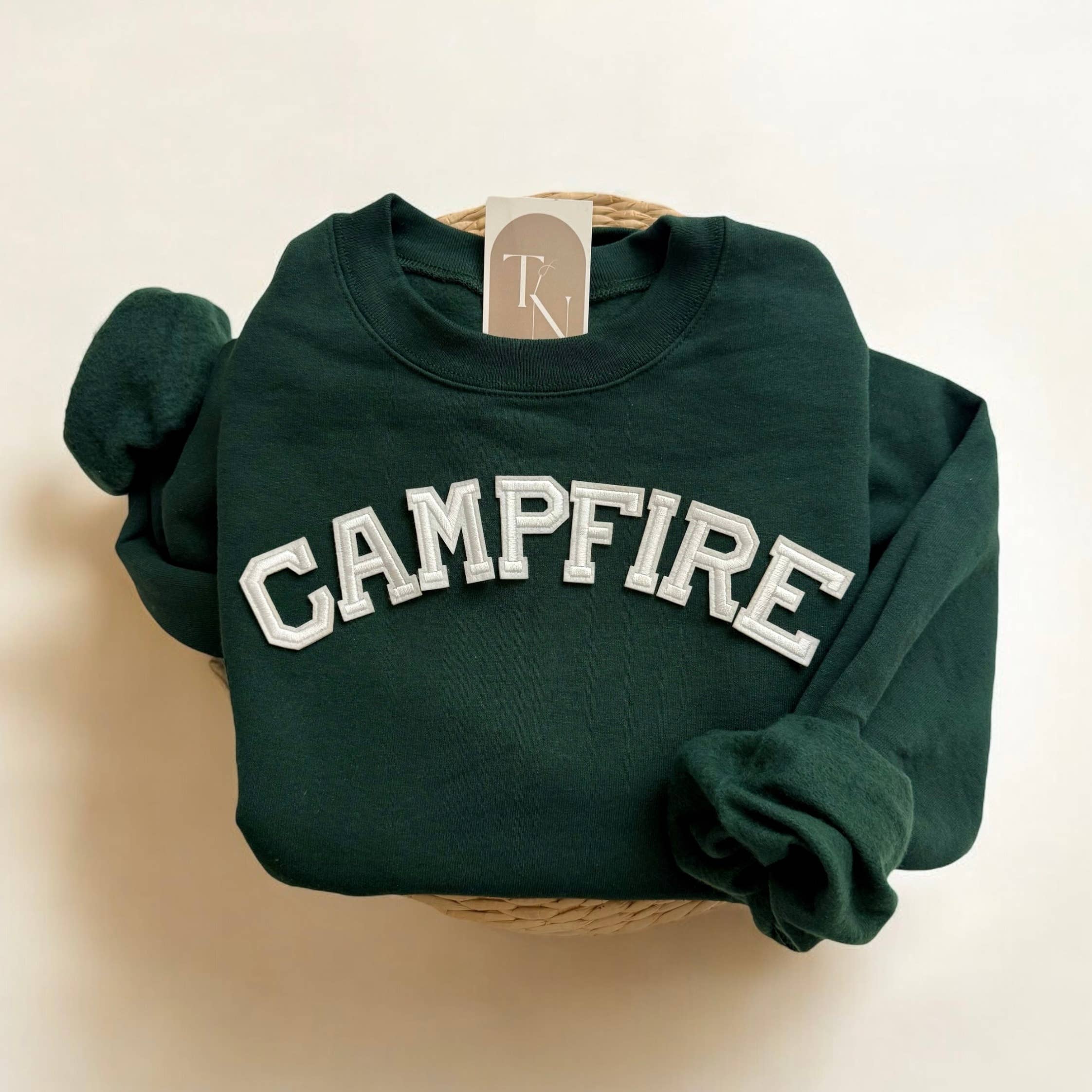 Campfire Sweatshirt, Camping Sweatshirts T-Shirts, Hoodie | PodTeesHub.com