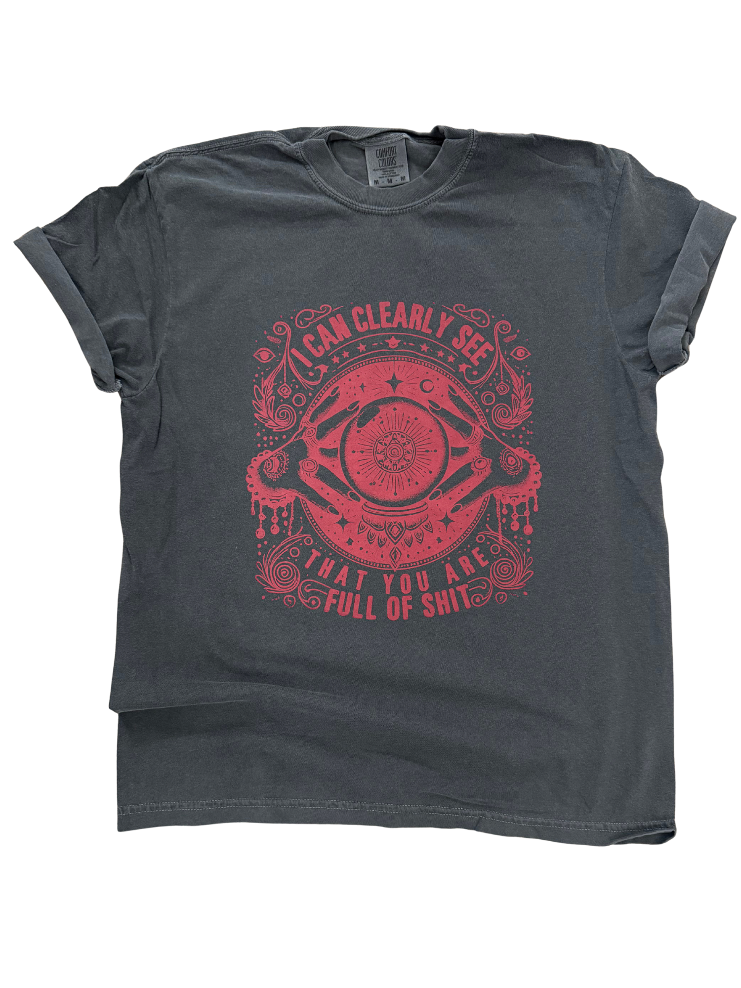 Mystic Truths – Crystal Ball Sarcasm Tee Hoodie, Sweatshirt | PodTeesHub.com