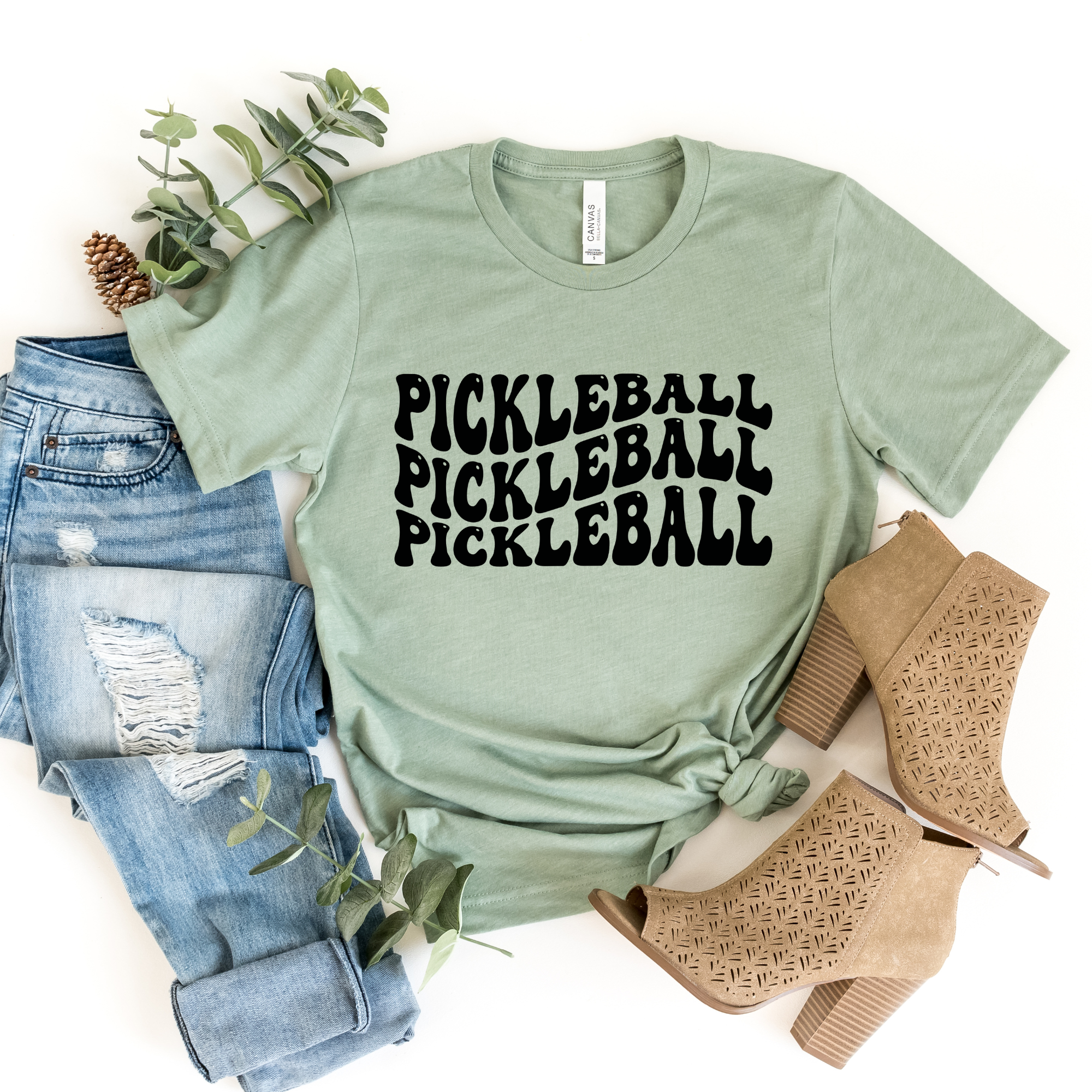 Pickleball Graphic Tee Hoodie, Sweatshirt | PodTeesHub.com