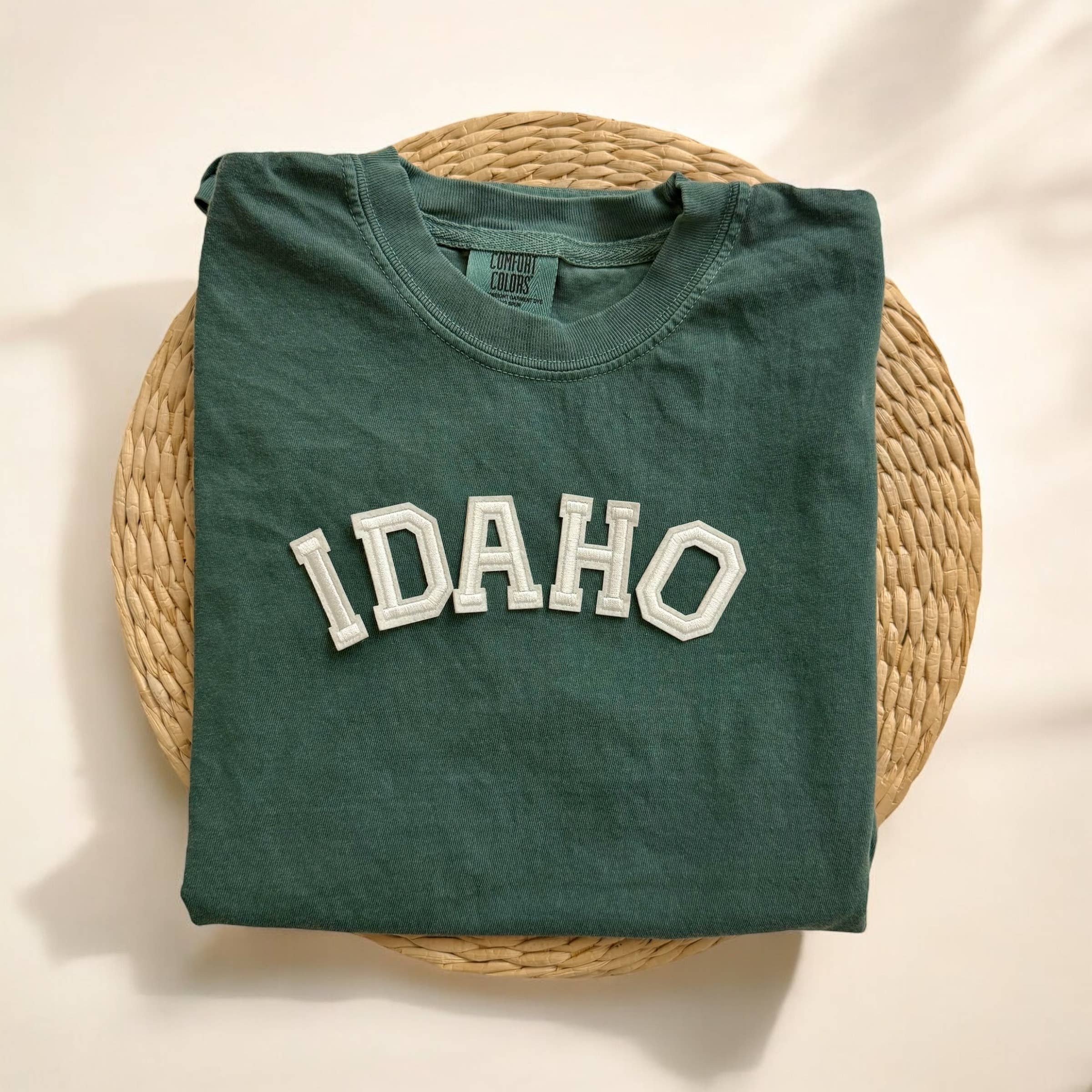 Idaho Comfort Colors Short Sleeve Shirt, Idaho Tee Hoodie, Sweatshirt | PodTeesHub.com