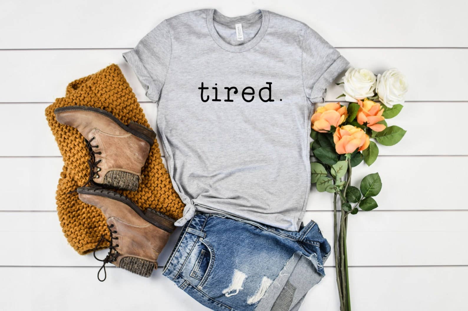 Tired T-Shirt Hoodie, Sweatshirt | PodTeesHub.com