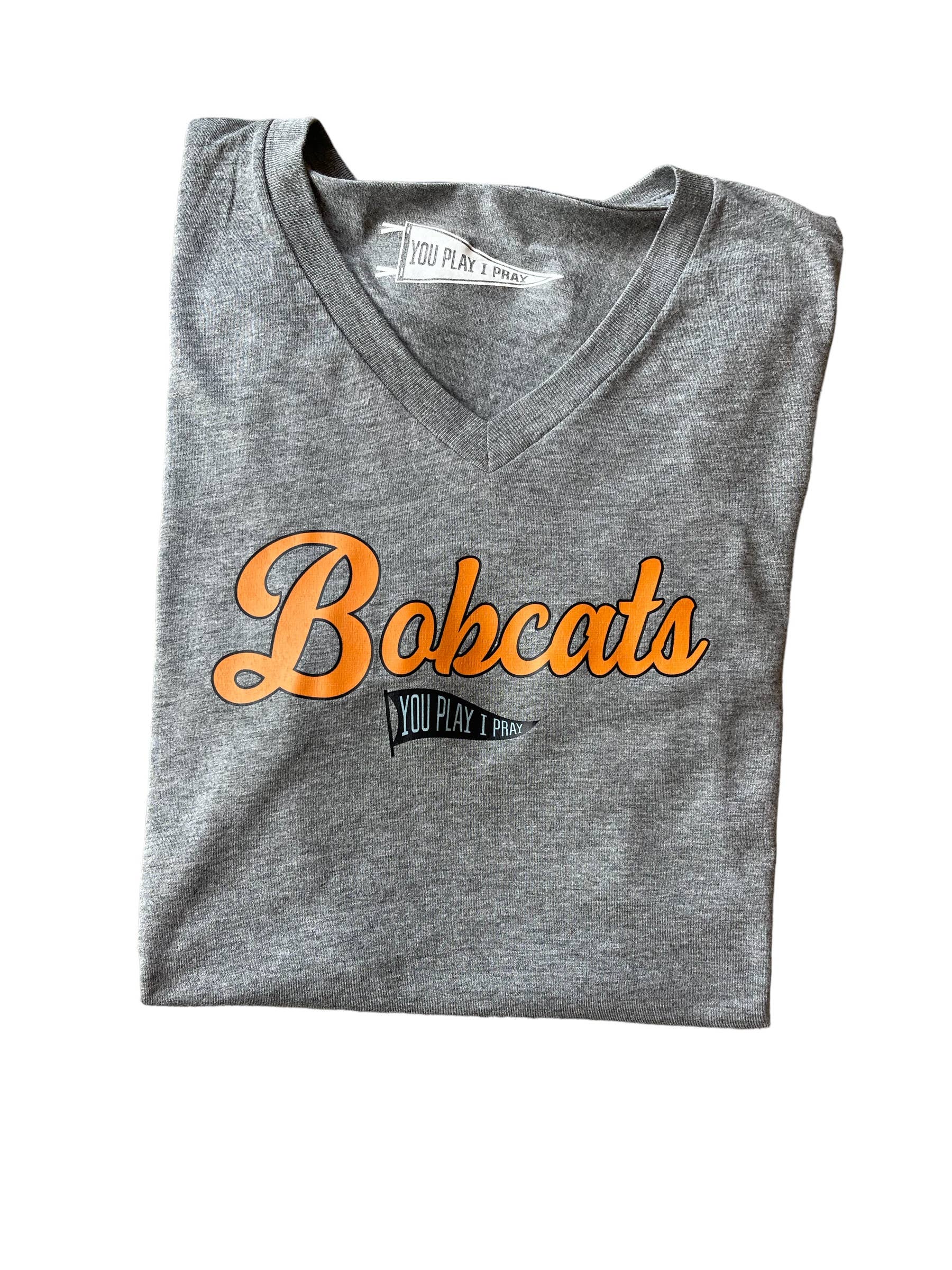 Game Day Regular V-Neck Tee | Christian Sport Apparel Hoodie, Sweatshirt | PodTeesHub.com