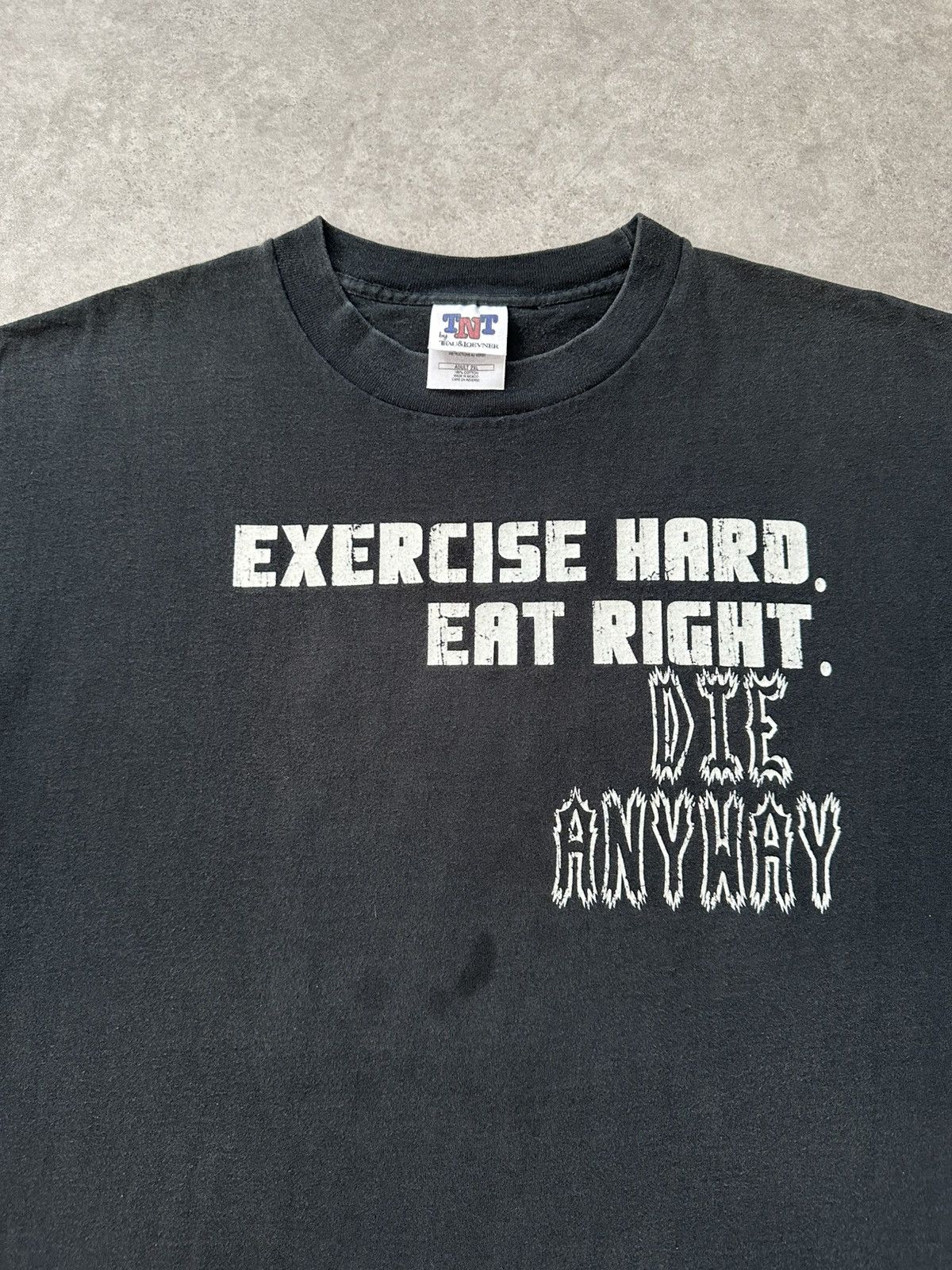 Vintagexxlvintage Dark Humor Text Shirt Die Anyway Obscure Graphic Tee Hoodie, Sweatshirt | PodTeesHub.com