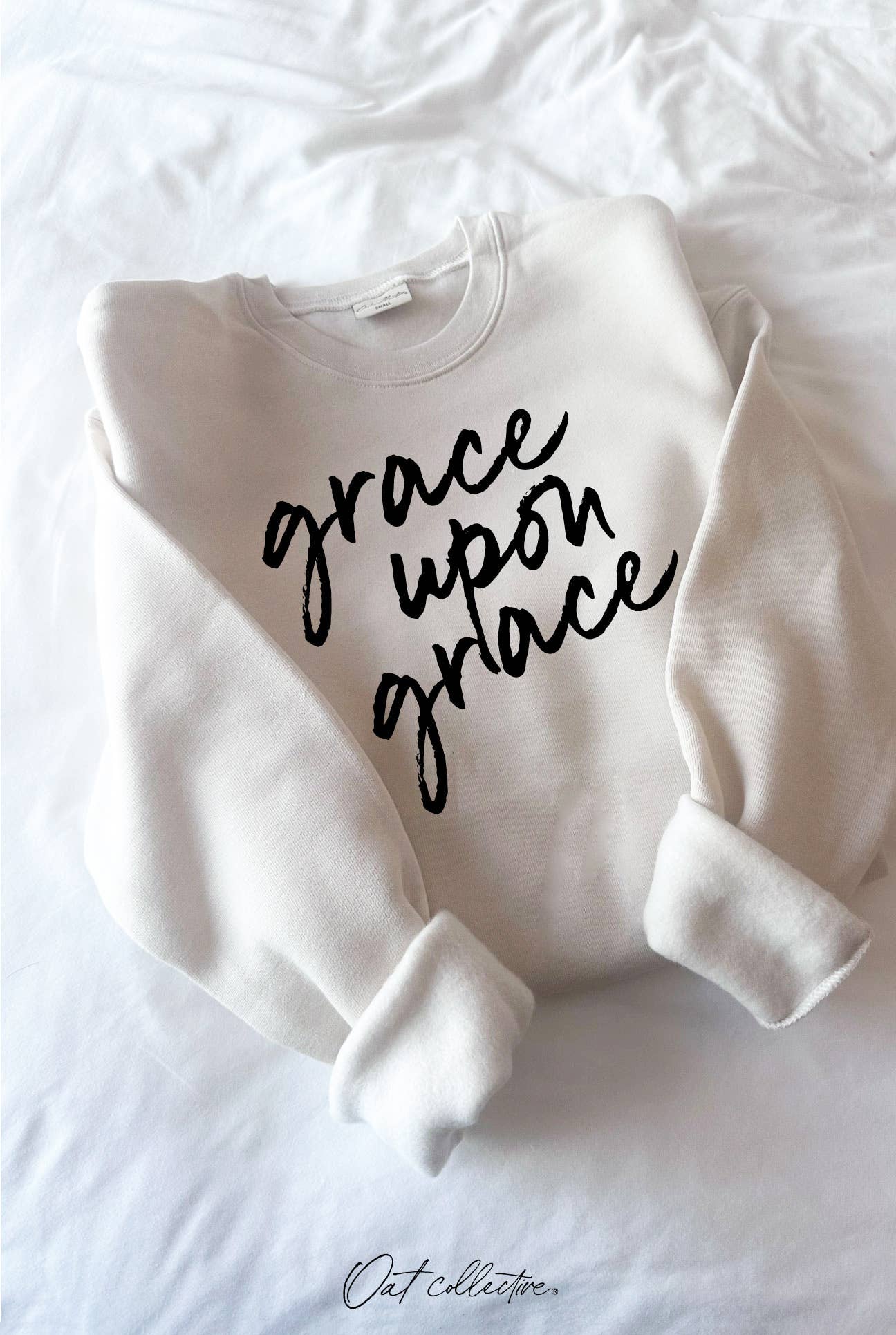 Grace Upon Grace Graphic Sweatshirt T-Shirts, Hoodie | PodTeesHub.com