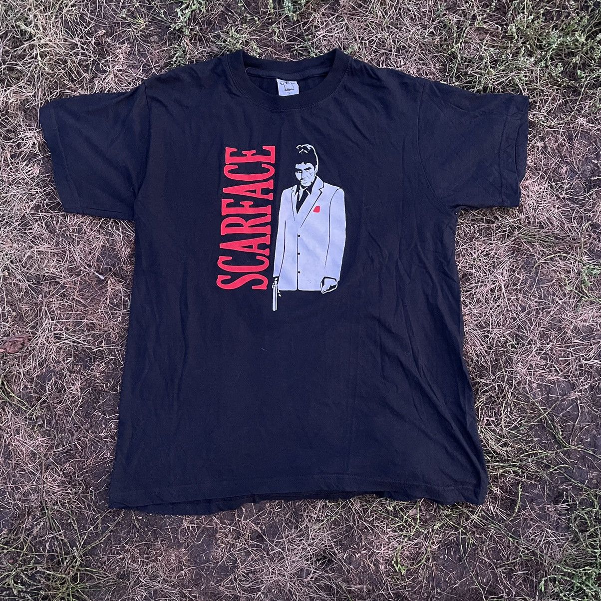 Vintage Y2k Scarface Skulls Dead Face Horror Tee Streetwear Hoodie, Sweatshirt | PodTeesHub.com