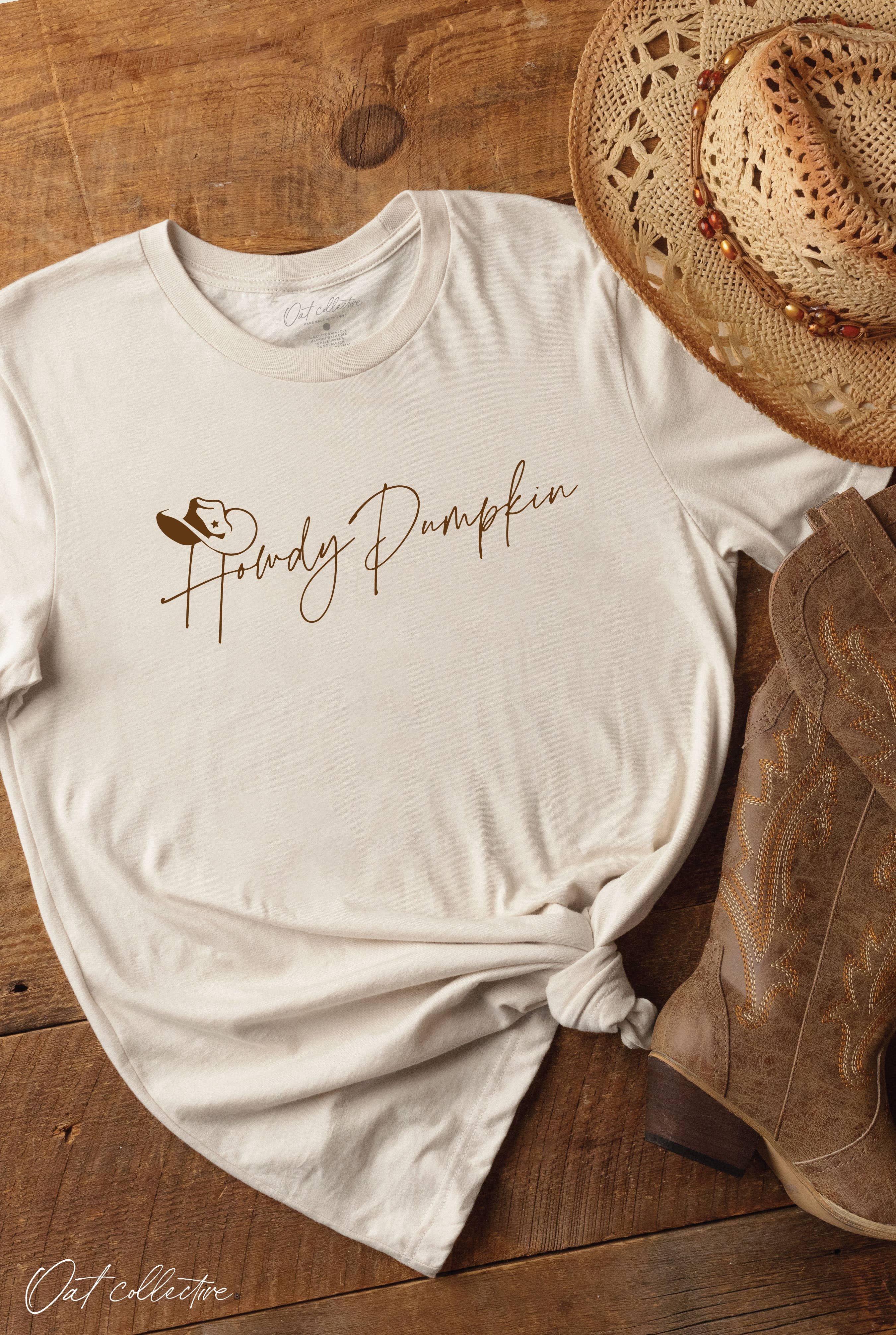 Howdy Pumpkin Graphic T-Shirt Hoodie, Sweatshirt | PodTeesHub.com