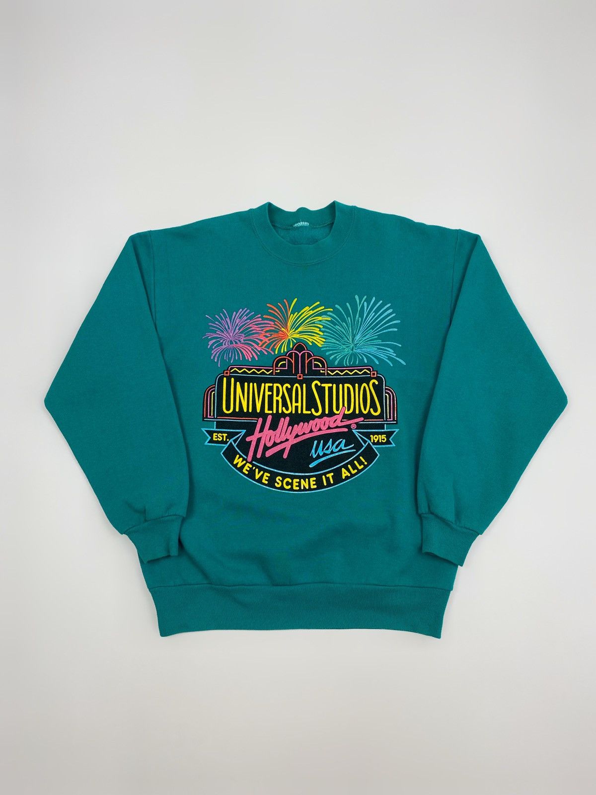 Universal Studios 1990s Vintage Universal Studios Hollywood Graphic Sweatshirt T-Shirts, Hoodie | PodTeesHub.com