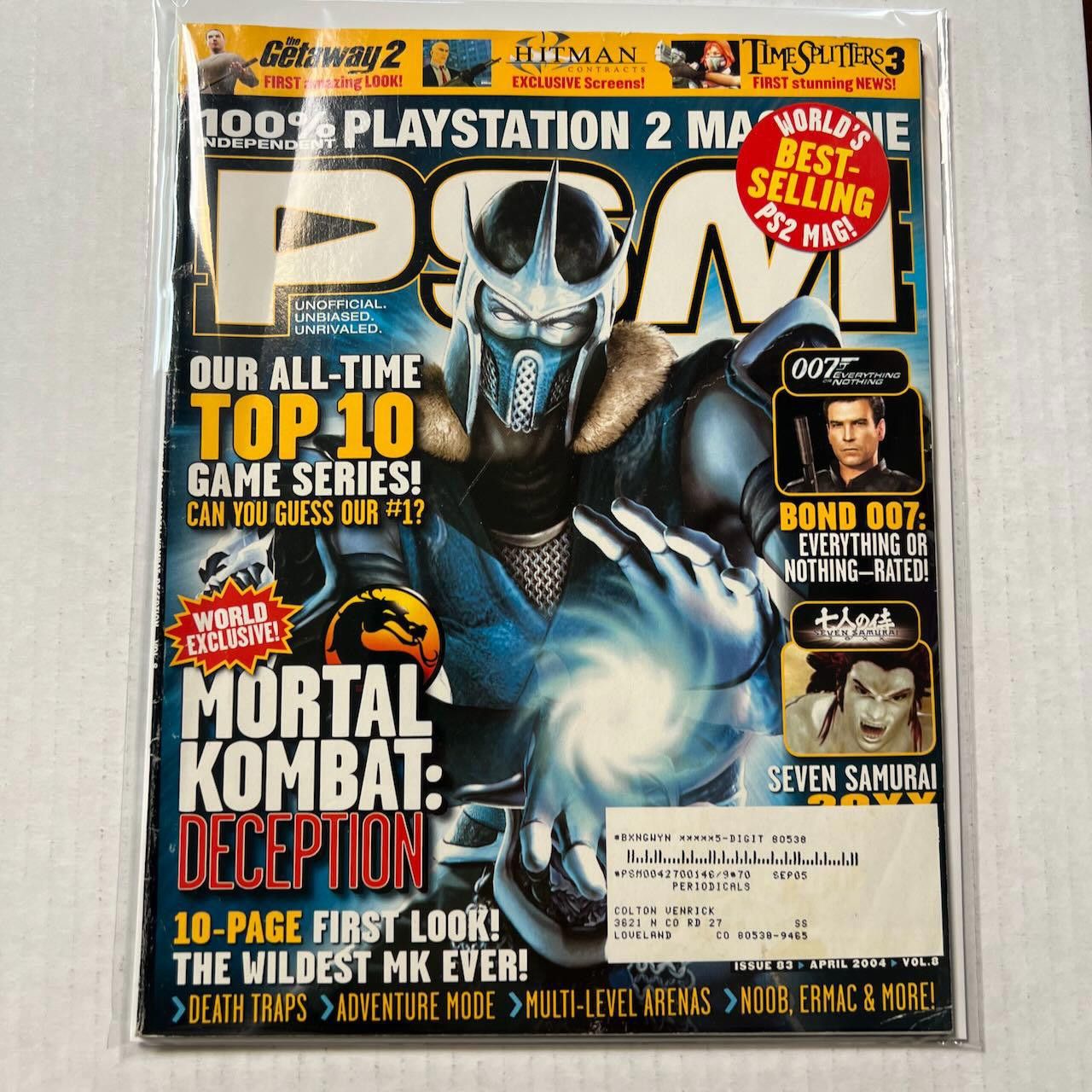 Playstation Vtg Psm Magazine 83 April 2004 Mortal Kombat Resident Evil T-Shirts, Hoodie, Sweatshirt | PodTeesHub.com
