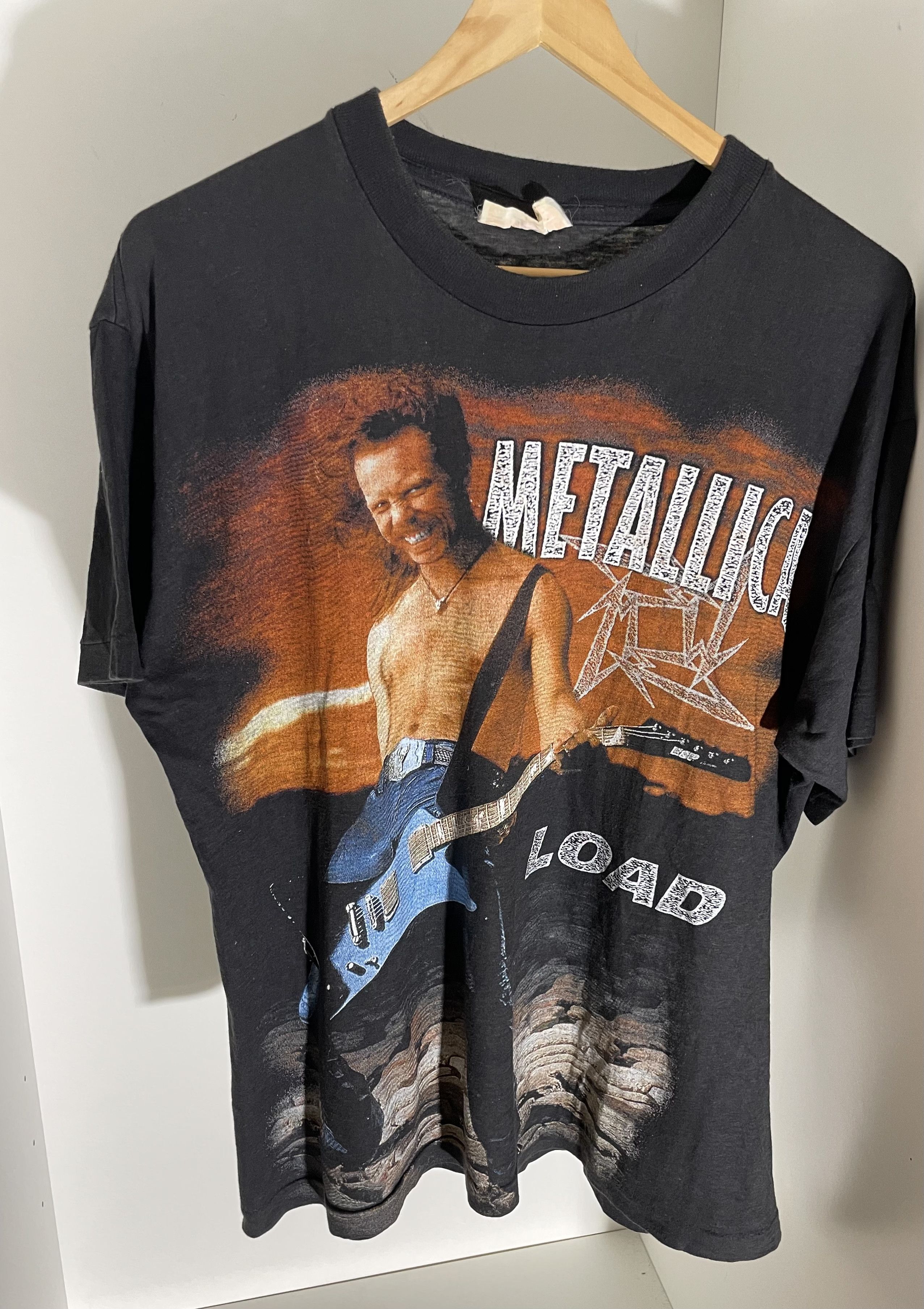 Vintage Metallica Load 90s Aop Tshirt Hoodie, Sweatshirt | PodTeesHub.com
