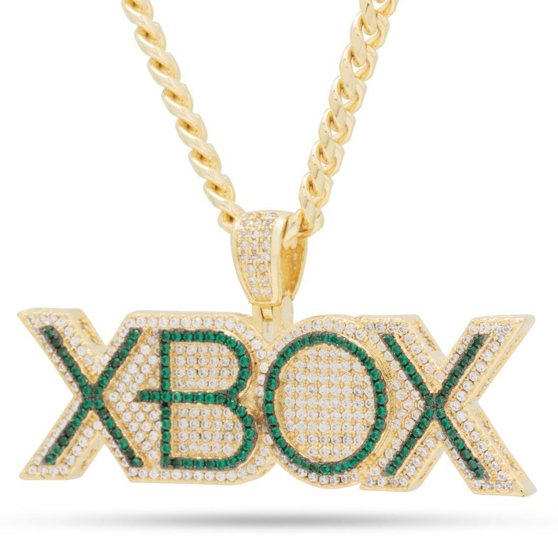 King Ice Emerald Xbox Necklace T-Shirts, Hoodie, Sweatshirt | PodTeesHub.com