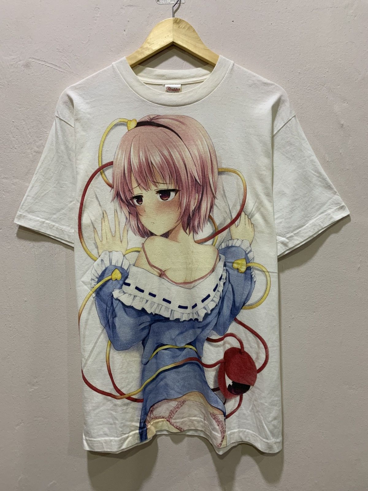 Japanese Brand Anime Touhou Project Satori Komeiji Overprint T Shirt Hoodie, Sweatshirt | PodTeesHub.com