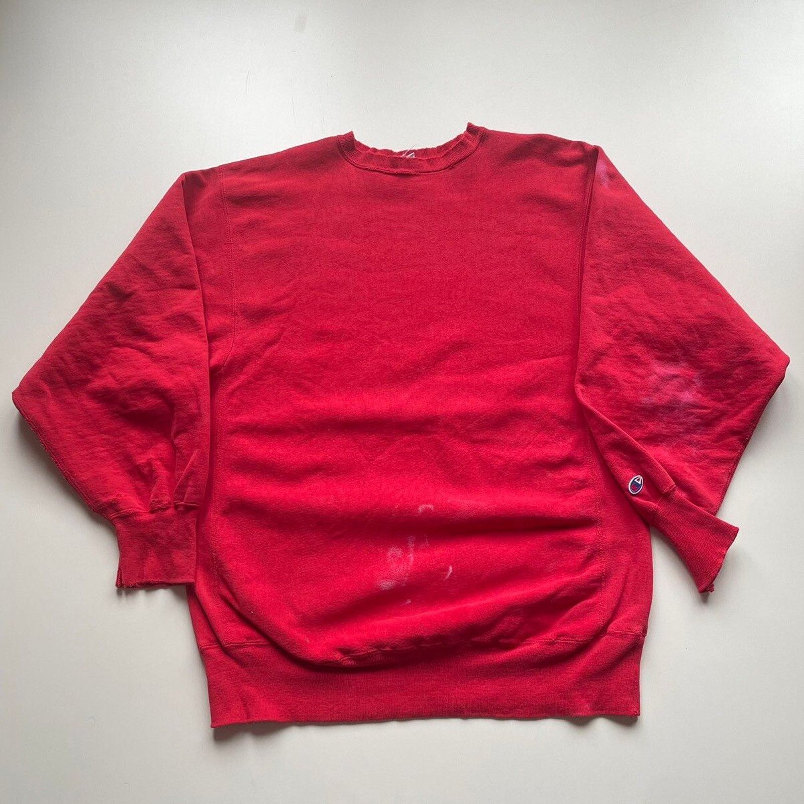 Vintage 90s Champion Reverse Weave Crewneck Xxl Red Faded T-Shirts, Hoodie, Sweatshirt | PodTeesHub.com