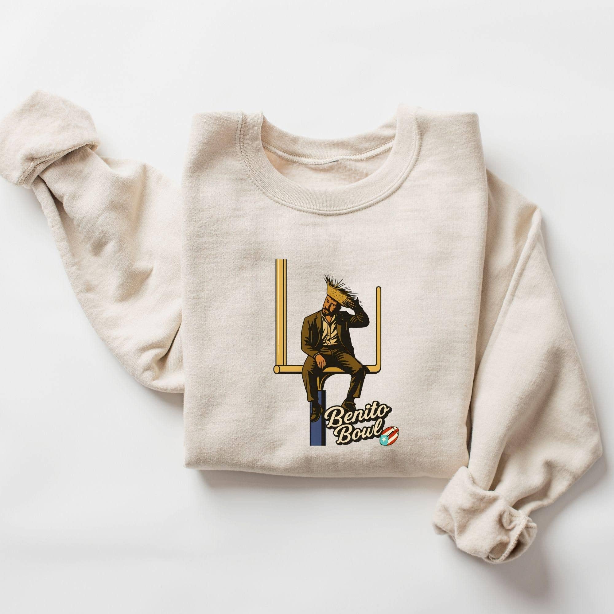 Benito Bowl Graphic Sweatshirt Funny Football Fan Gift T-Shirts, Hoodie | PodTeesHub.com