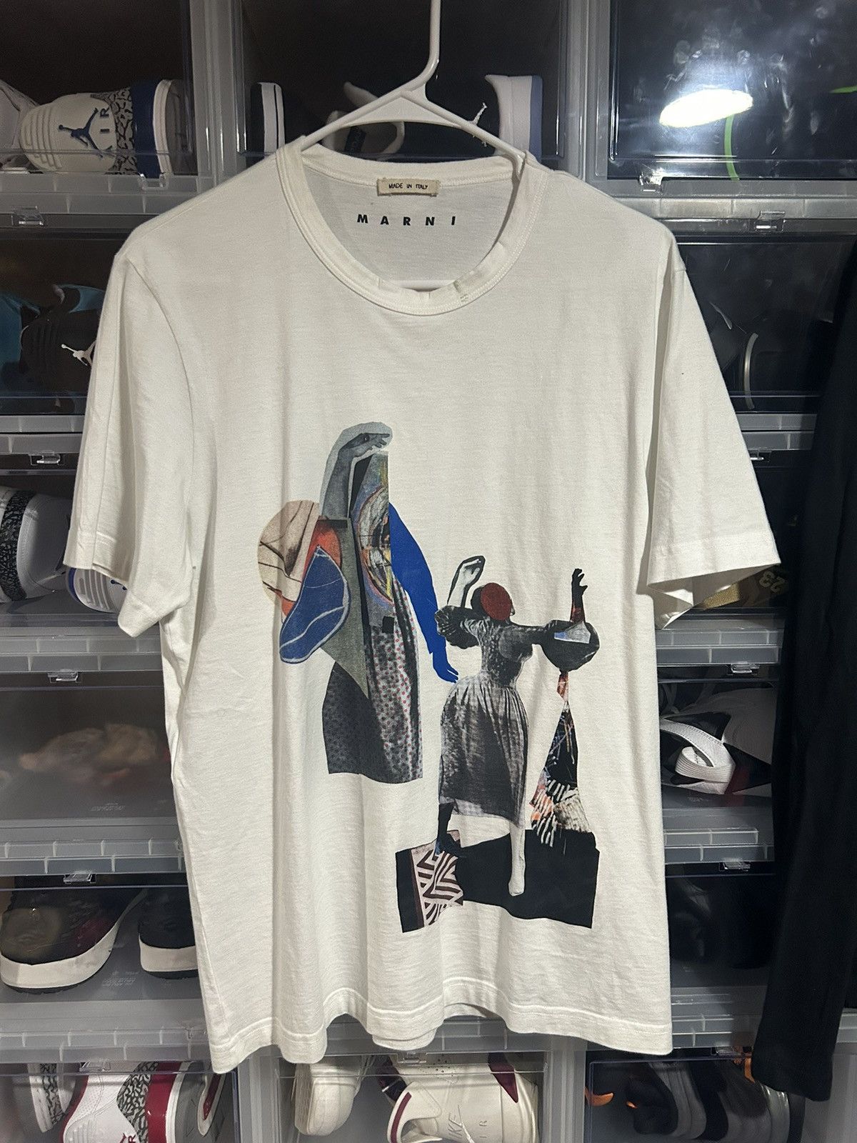 Marni X Vintage Vintage Marni Tee In Good Condition Super Rare Piece Hoodie, Sweatshirt | PodTeesHub.com
