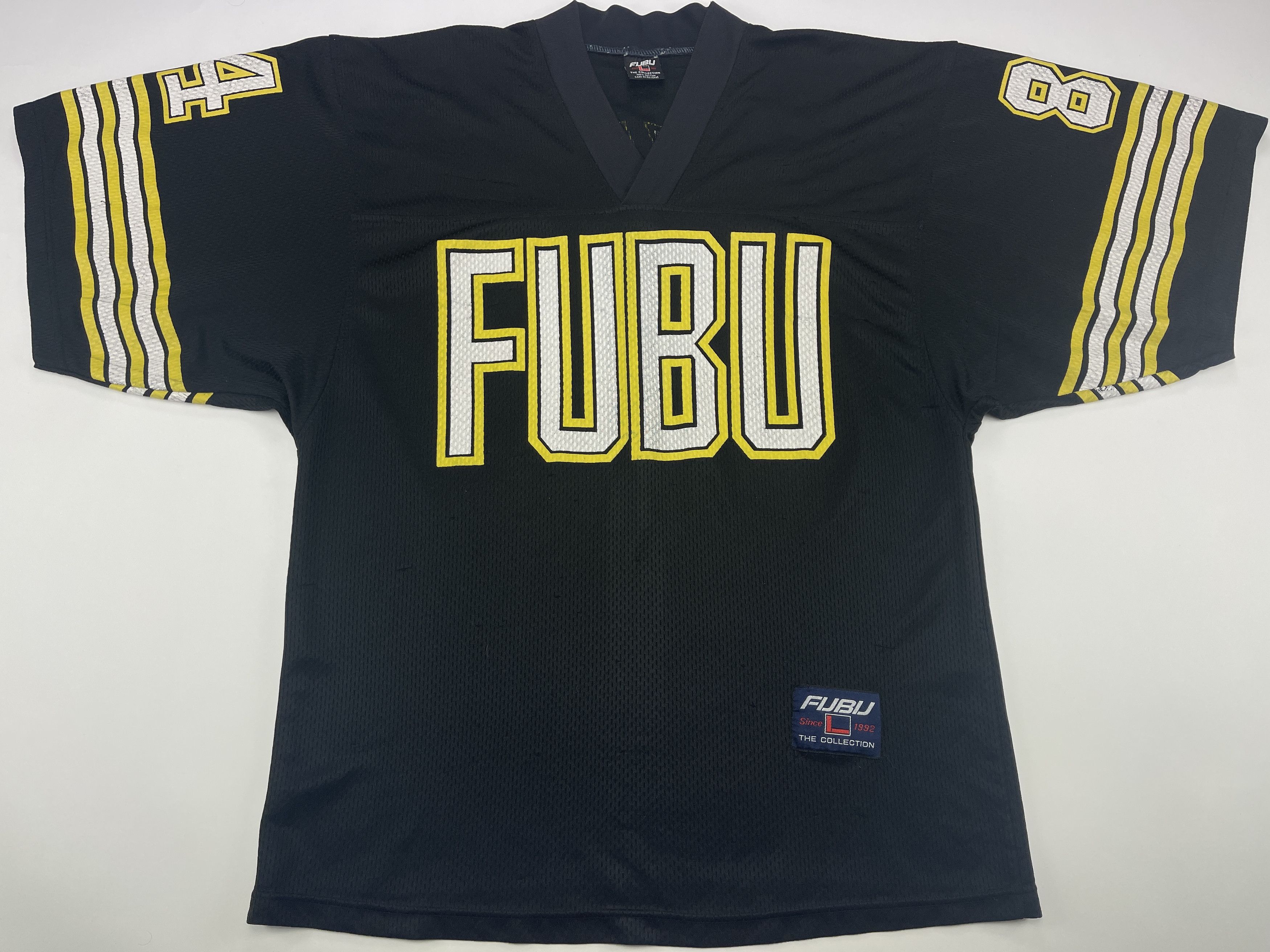 Fubu Jersey Black Vintage Hip Hop T Shirt 90s Hip Hop L Hoodie, Sweatshirt | PodTeesHub.com