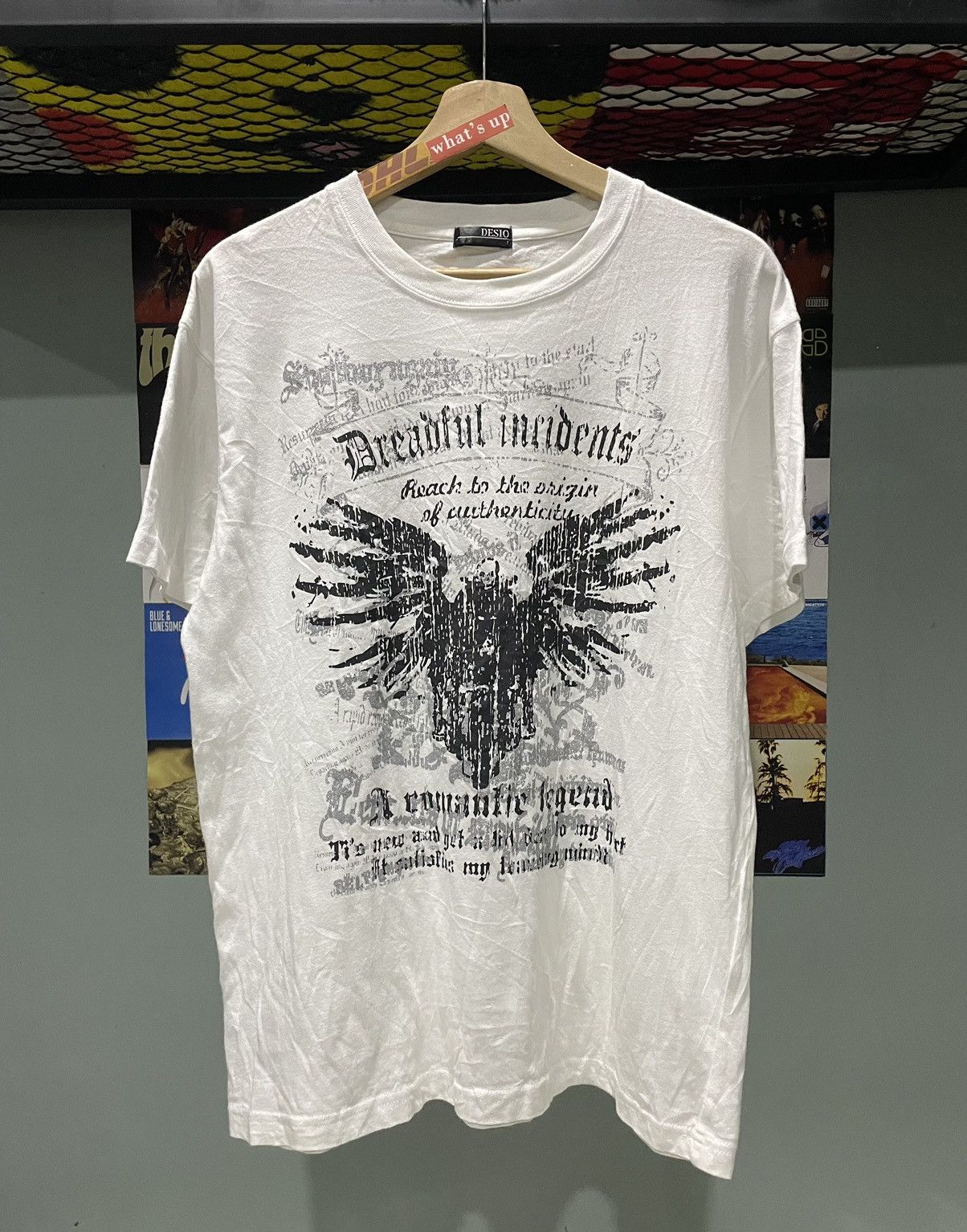 Seditionaries X Vintage Vintage Desio Dreadful Incident Seditionaries Punk Style Tee Hoodie, Sweatshirt | PodTeesHub.com