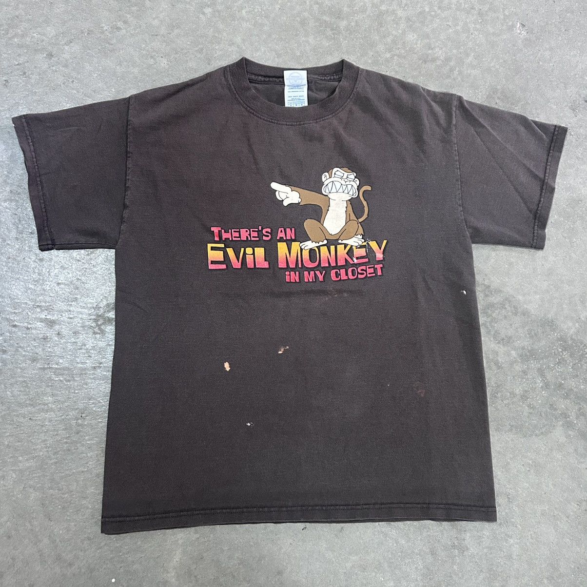 Delta Y2k Family Guy Evil Monkey Tee Shirt Sz Medium Hoodie, Sweatshirt | PodTeesHub.com