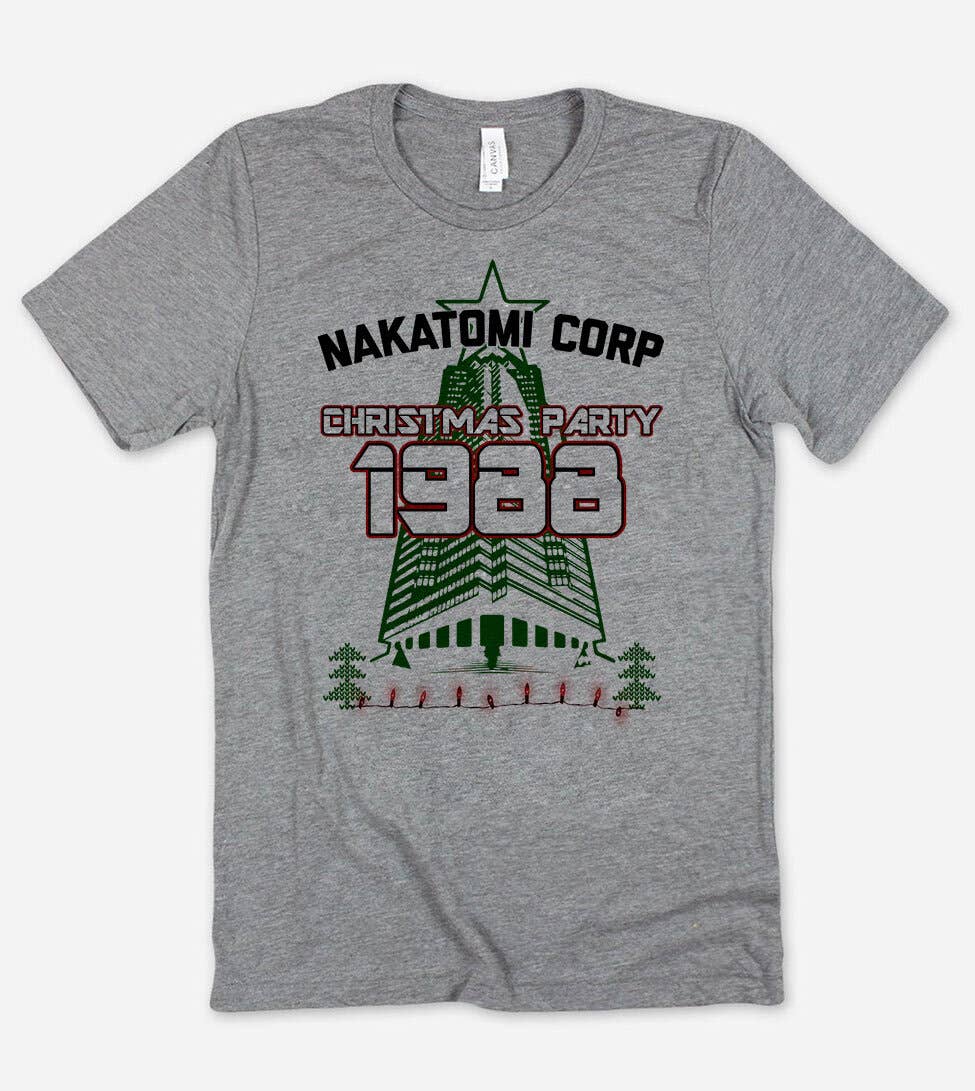 Nakatomi Plaza  - Christmas Party Die Hard Fun Gift T-Shirt Hoodie, Sweatshirt | PodTeesHub.com