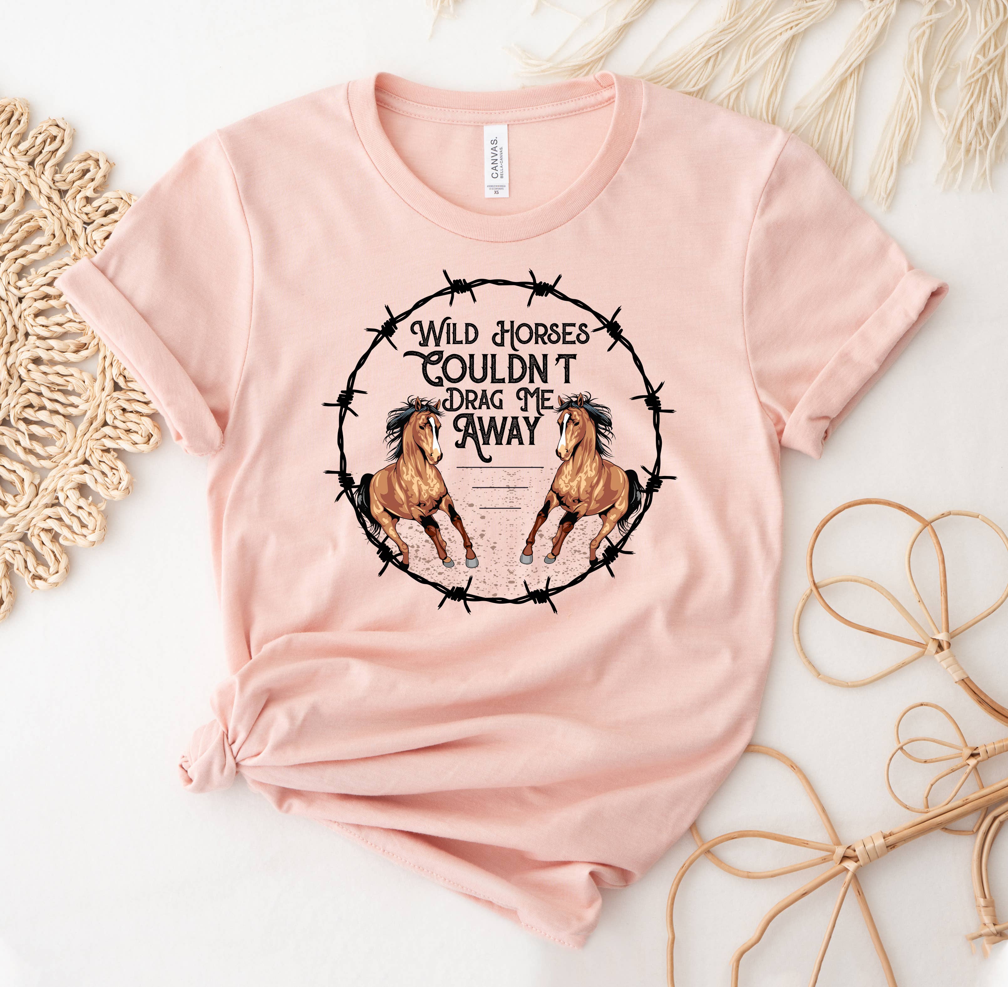 Wild Horses Couldn't Drag Me Away T-Shirt Hoodie, Sweatshirt | PodTeesHub.com