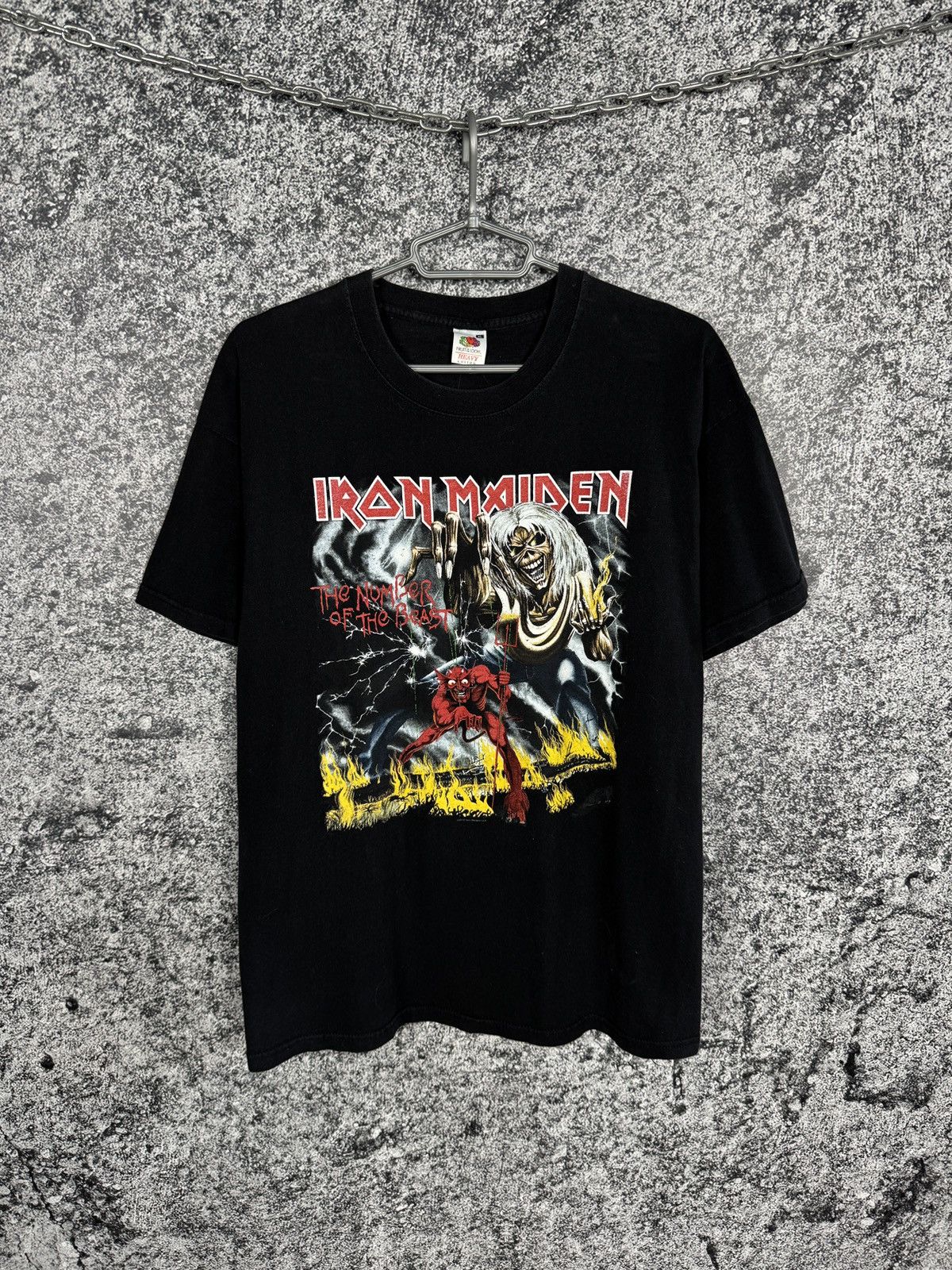 Iron Maiden X Vintage Iron Maiden 2010 Number Beast Size Xl T-Shirts, Hoodie, Sweatshirt