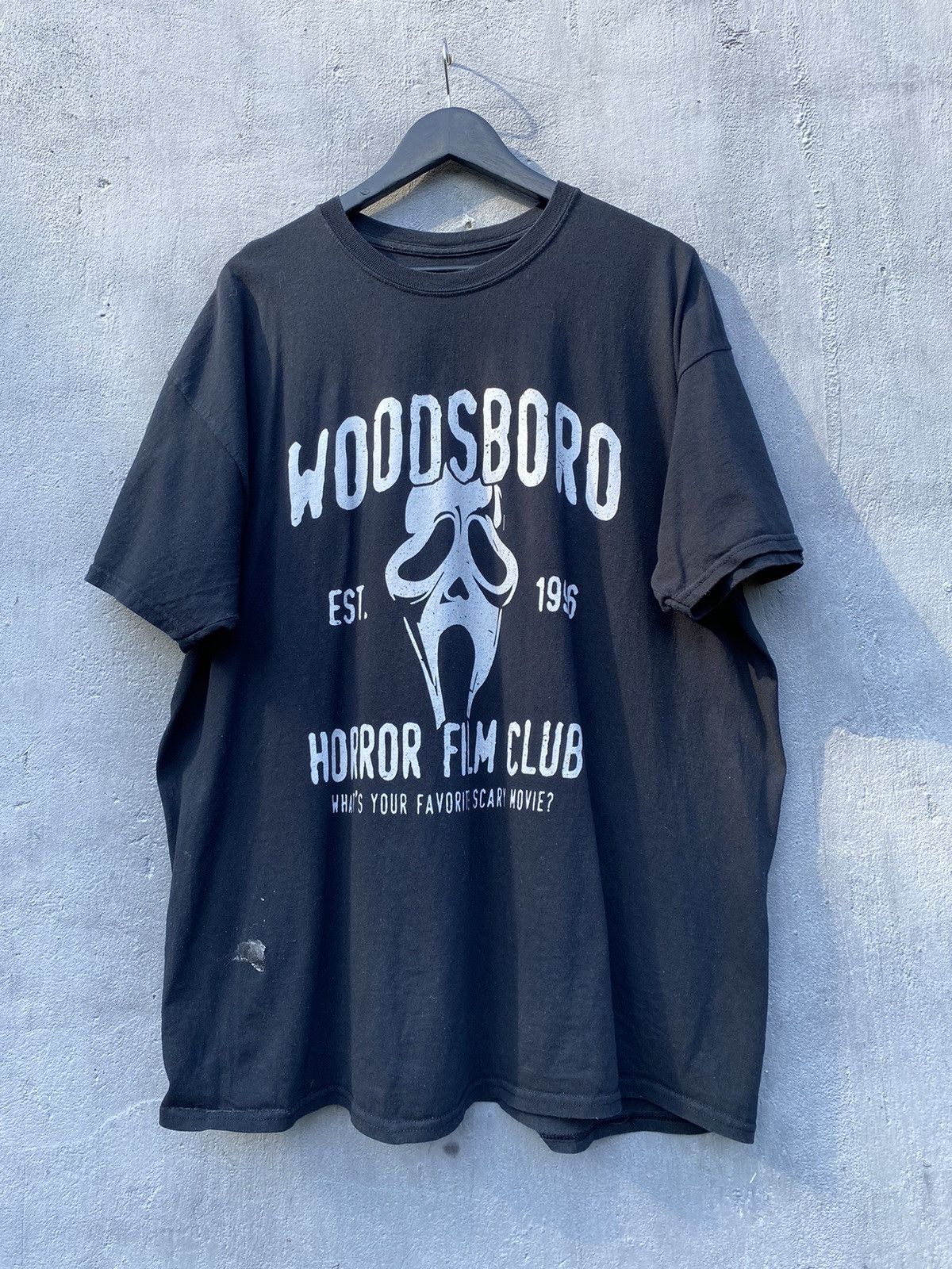 Vintage 2000s Woodsboro Scream Movie Tee T Shirt Hoodie, Sweatshirt | PodTeesHub.com