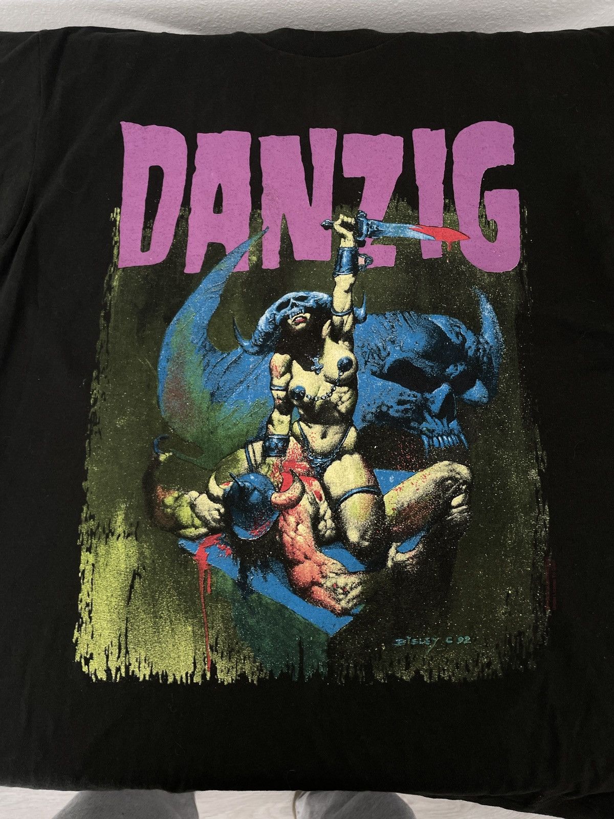 Vintage Danzig How The Gods Kill Tee Misfits Hoodie, Sweatshirt | PodTeesHub.com