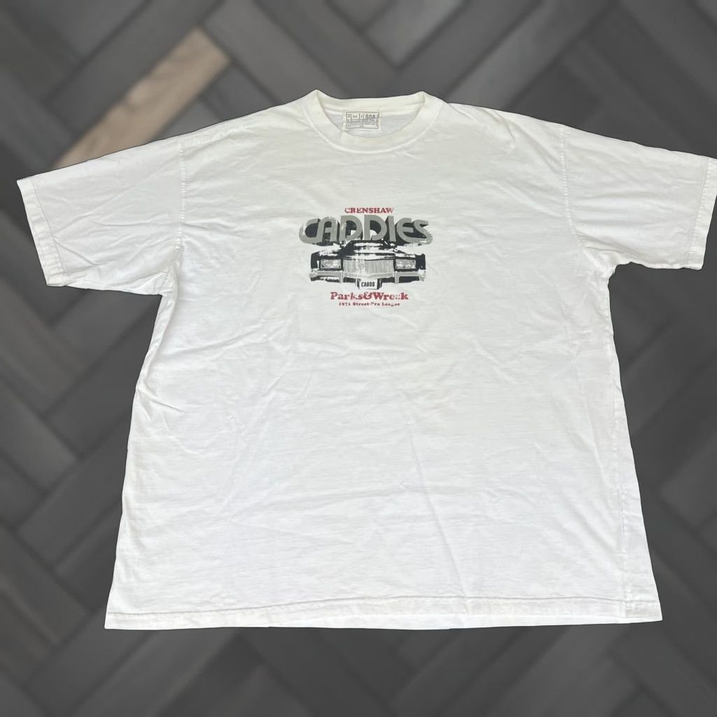 Vintage Crenshaw Caddies T Shirt Mens 2xl White Hip Hop Cars Gangster Lowrider Y2k Hoodie, Sweatshirt | PodTeesHub.com