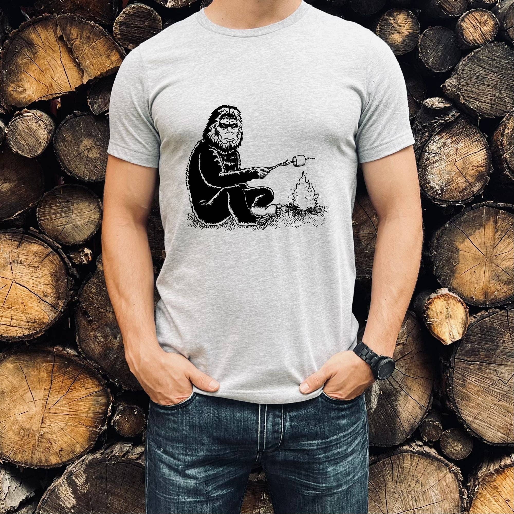 Bigfoot Smore Shirt For Men *Unisex Fit*021 Hoodie, Sweatshirt | PodTeesHub.com