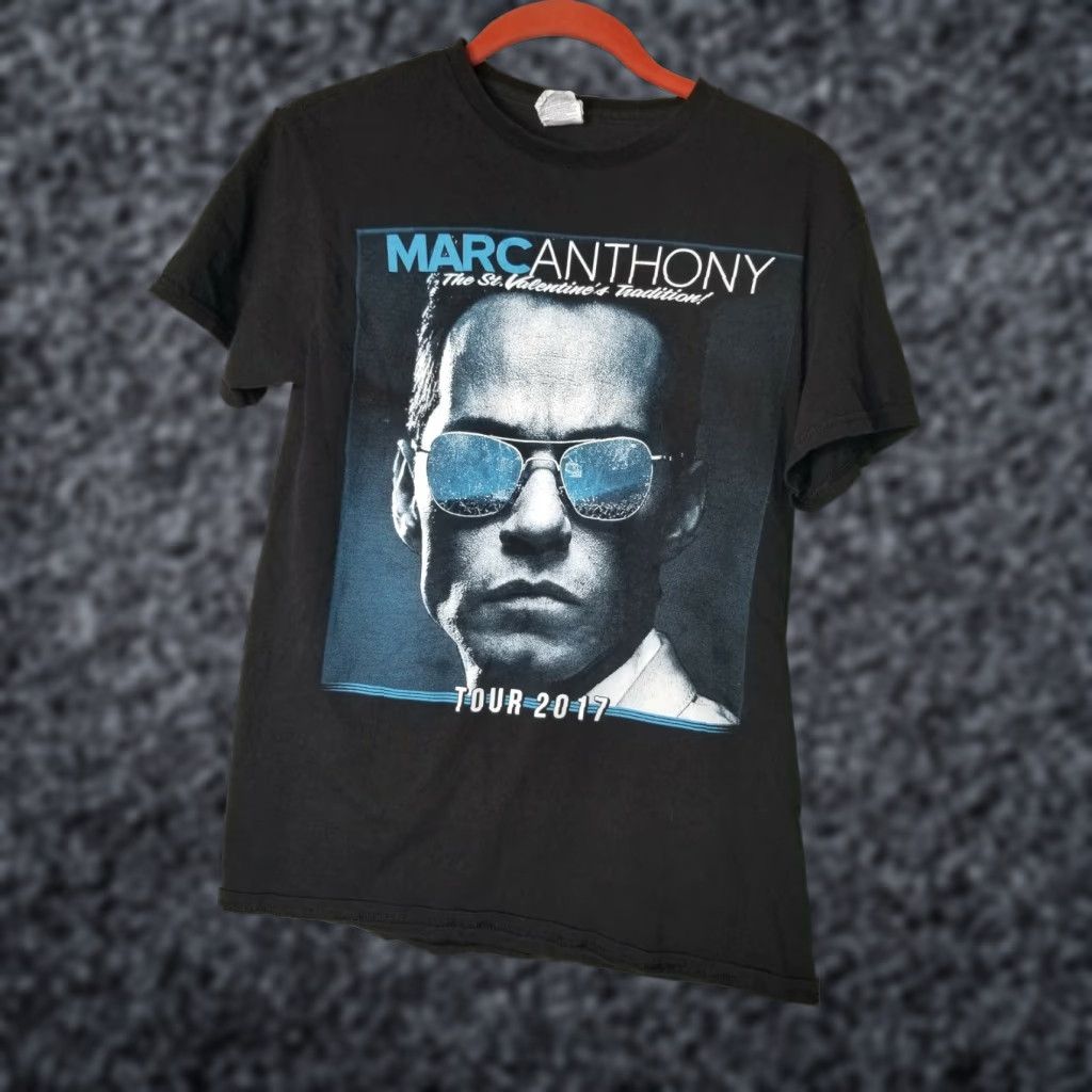 Dancer Marc Anthony Mens T Shirt Tour 2017 Latin Rock Pop Dance Concert Tee S Black Mens Shirts Hoodie, Sweatshirt