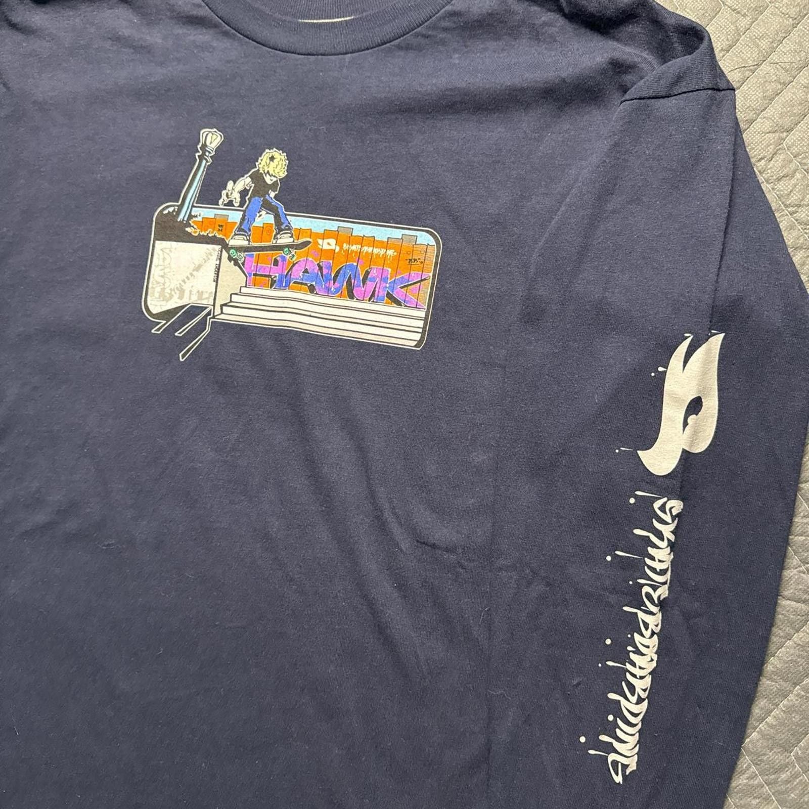 Other Y2k Tony Hawk Graphic Tee Mens Large Hoodie, Sweatshirt | PodTeesHub.com
