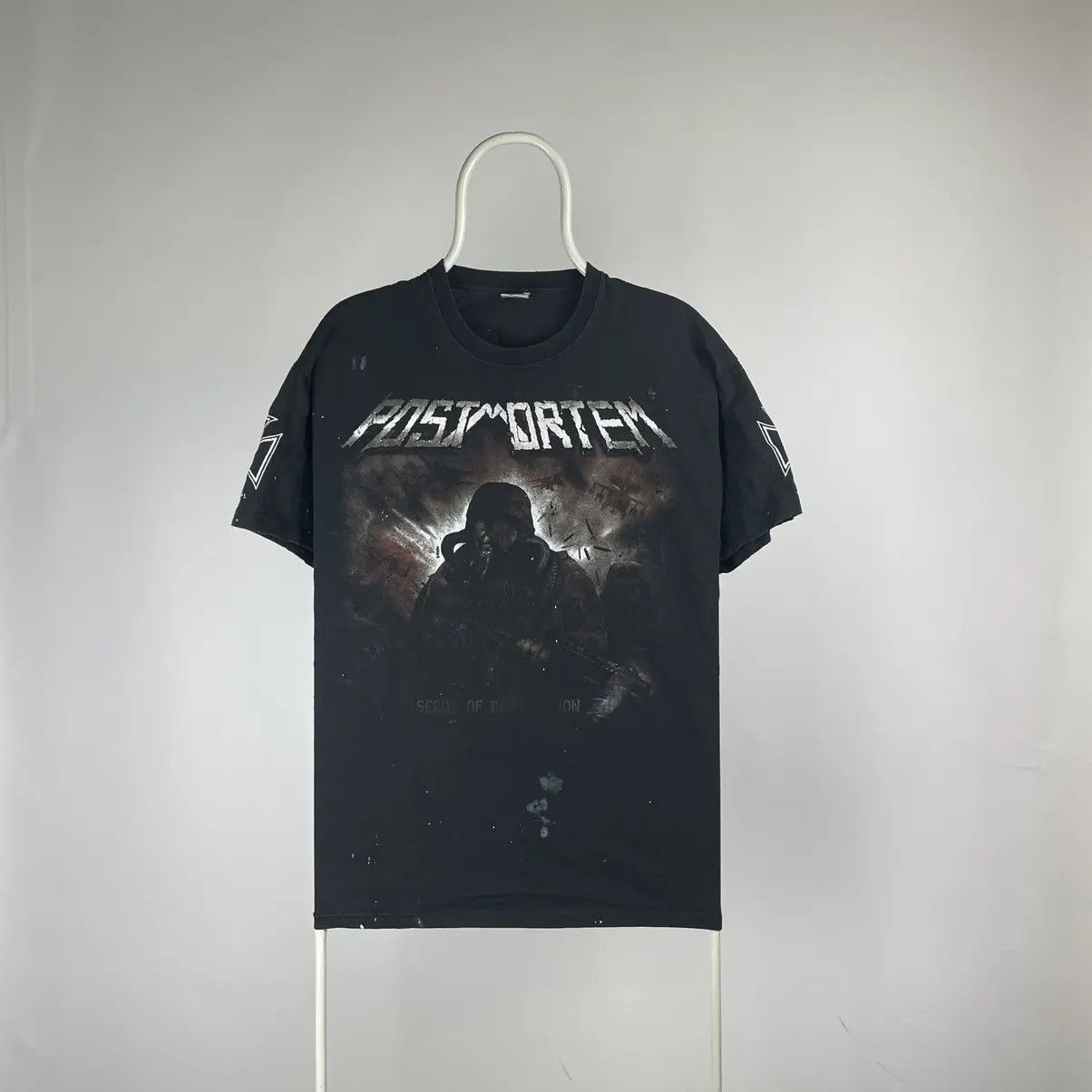 Band Tees Postmortem T Shirt Rock Band Tee Size Large Hoodie, Sweatshirt | PodTeesHub.com