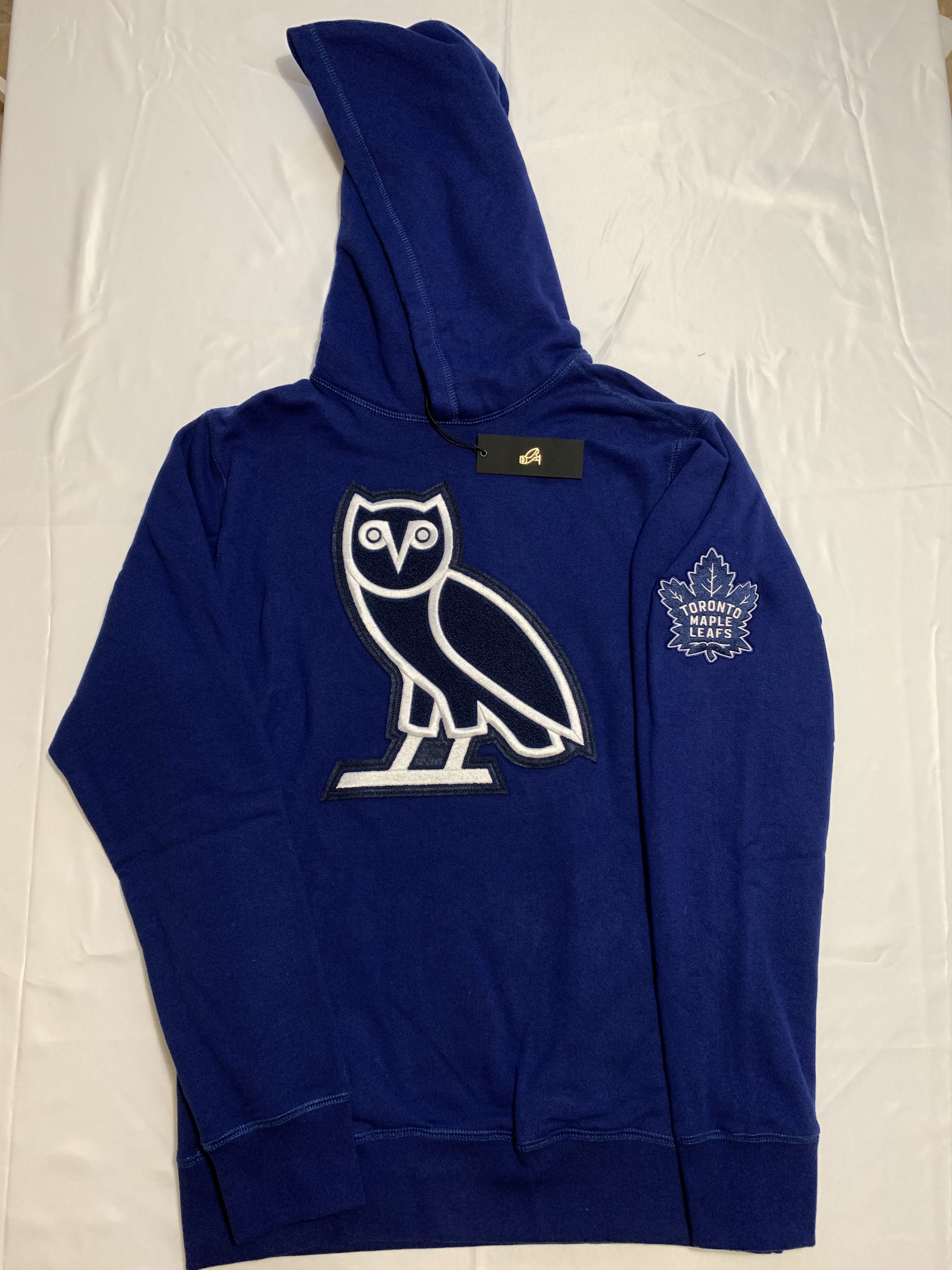Nhl X Toronto Maple Leafs Chenille Og Owl Hoodie Drake T-Shirts, Sweatshirt | PodTeesHub.com