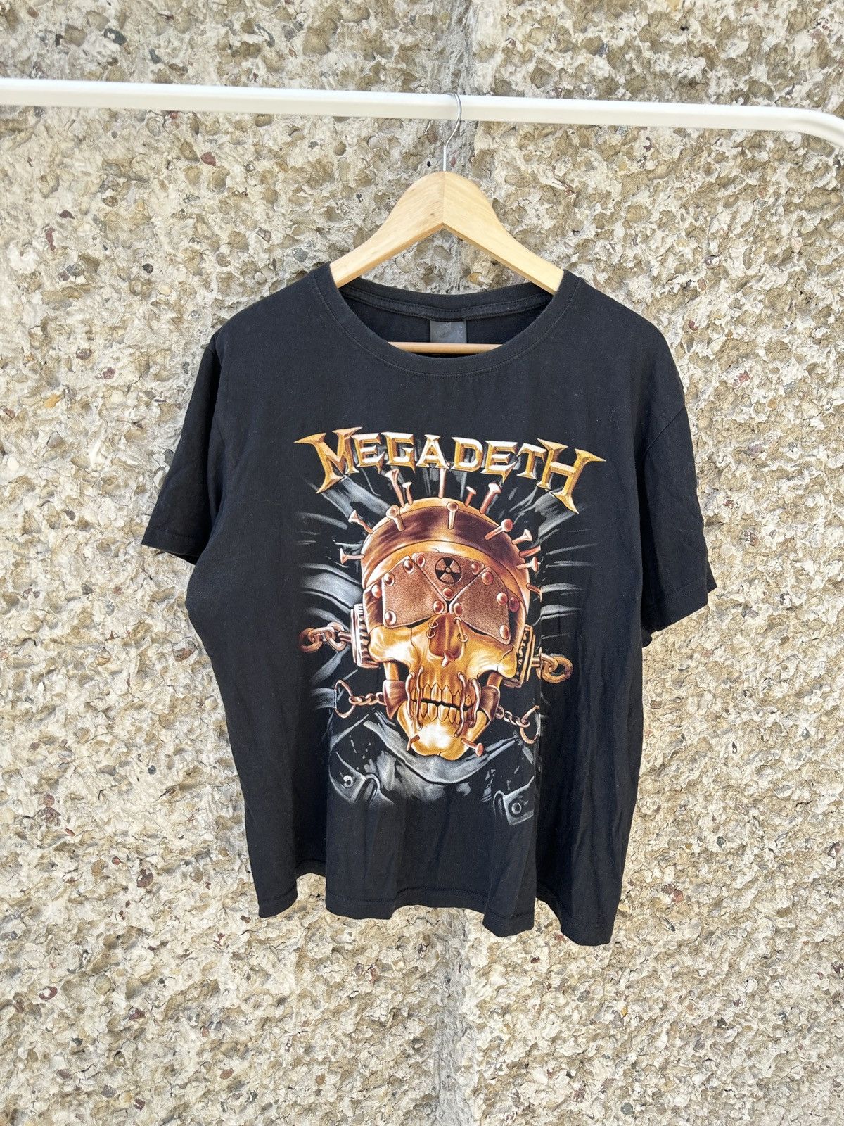 Vintage Megadeth Skull Skeleton 2000s Band Tee T Shirt Hoodie, Sweatshirt | PodTeesHub.com
