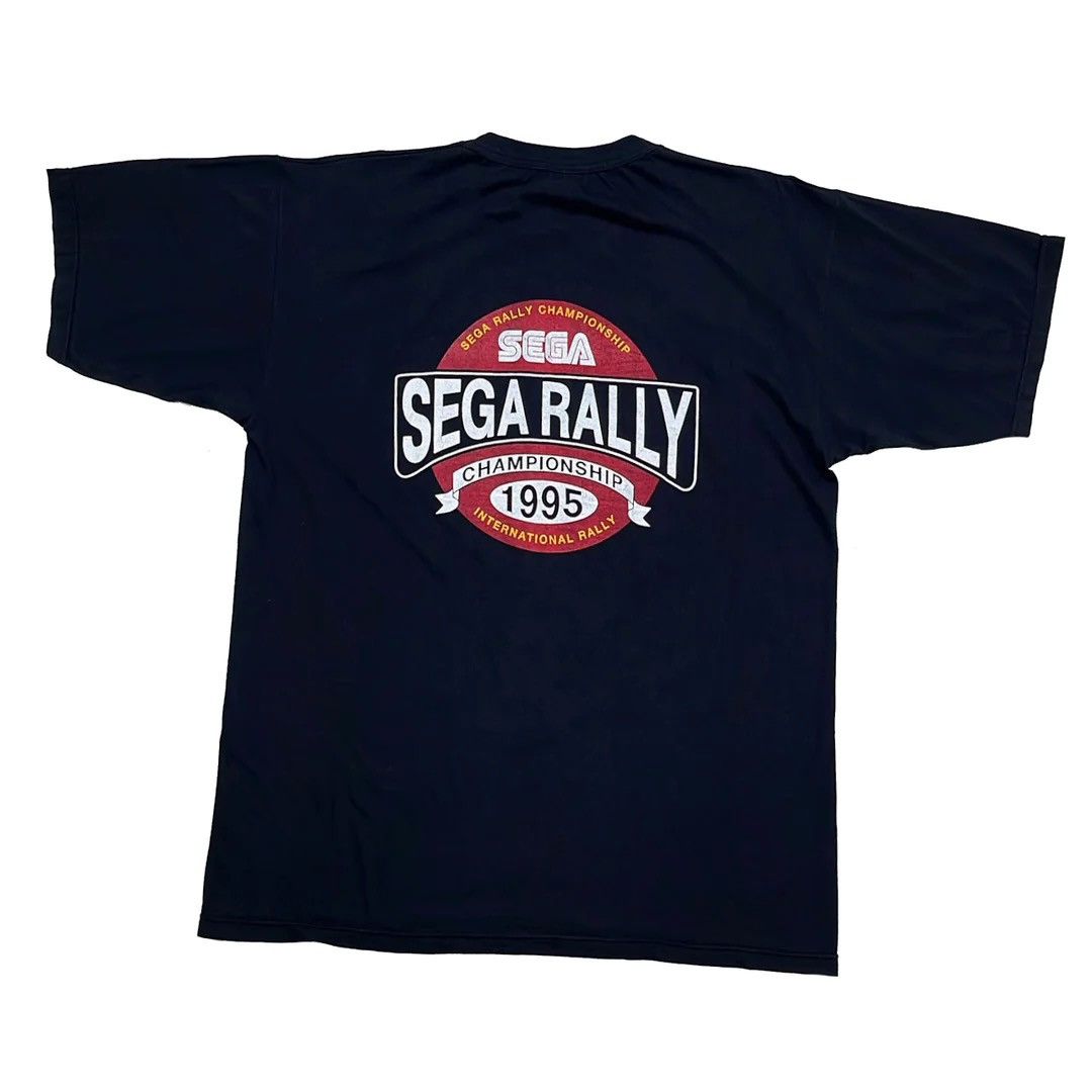 Vintage Sega Rally 95 90s Og Vtg Championship Video Game Promo Tee Hoodie, Sweatshirt | PodTeesHub.com