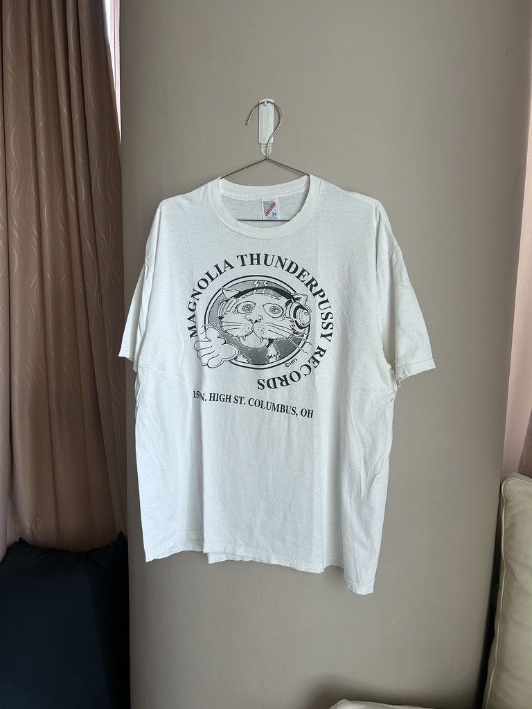 Band Tees Magnolia Thunderpussy Record Store Vintage T Shirt Music Hoodie, Sweatshirt | PodTeesHub.com