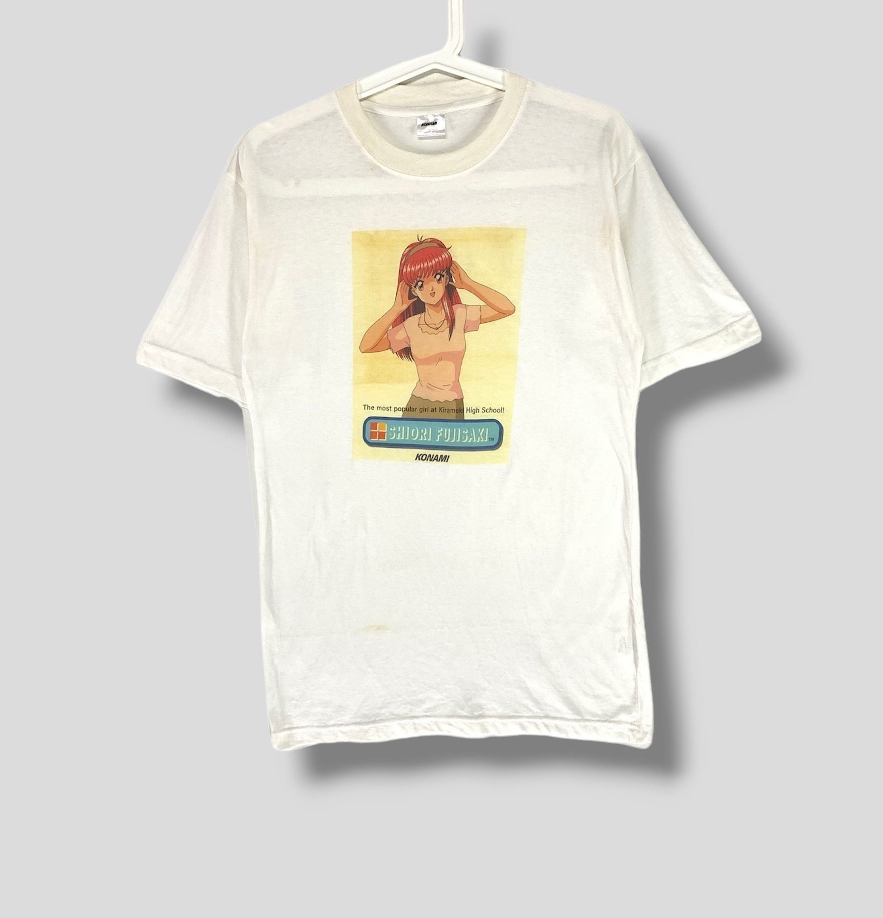 Vintage 90s Tokimeki Memorial Shiori Fujisaki Video Game T-Shirts, Hoodie, Sweatshirt