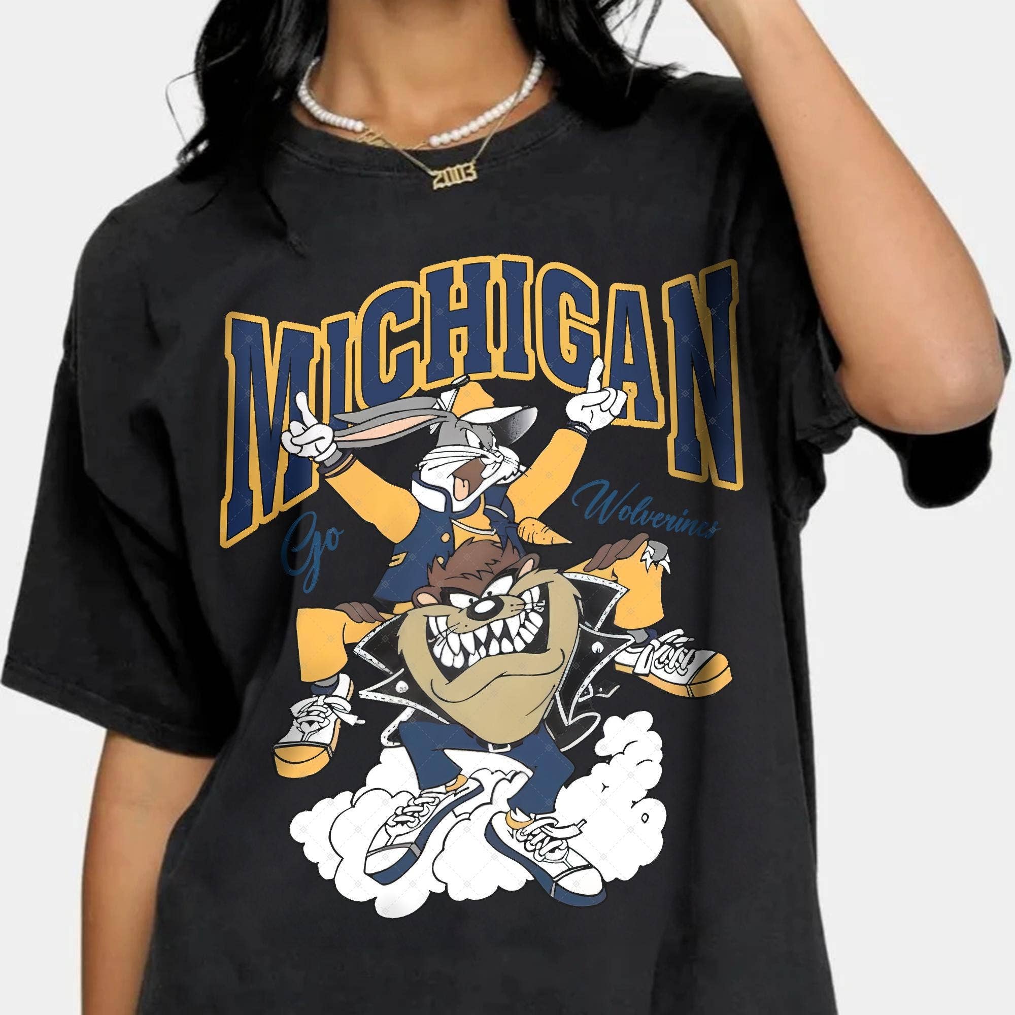 Michigan Retro Unisex T-Shirt Vintage Tee Sweatshirt Hoodie | PodTeesHub.com