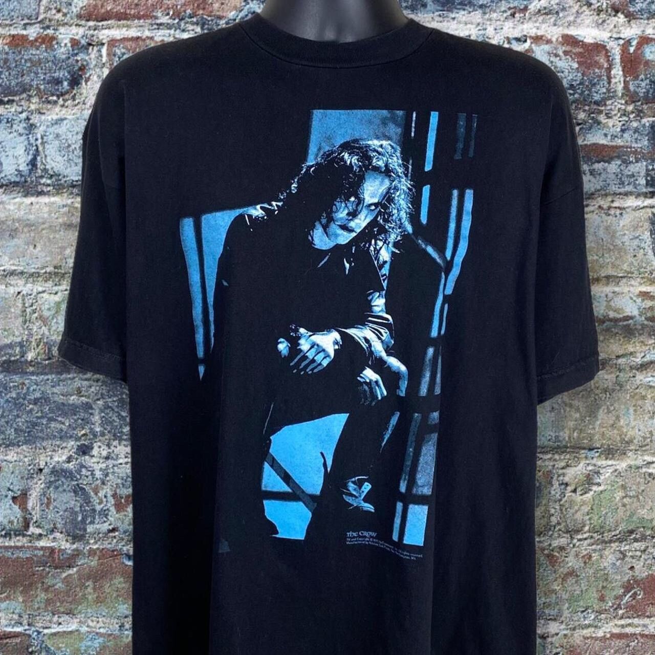 Vintage 90s Liberty The Crow Movie Film Promo Tee T Shirt Hoodie, Sweatshirt | PodTeesHub.com