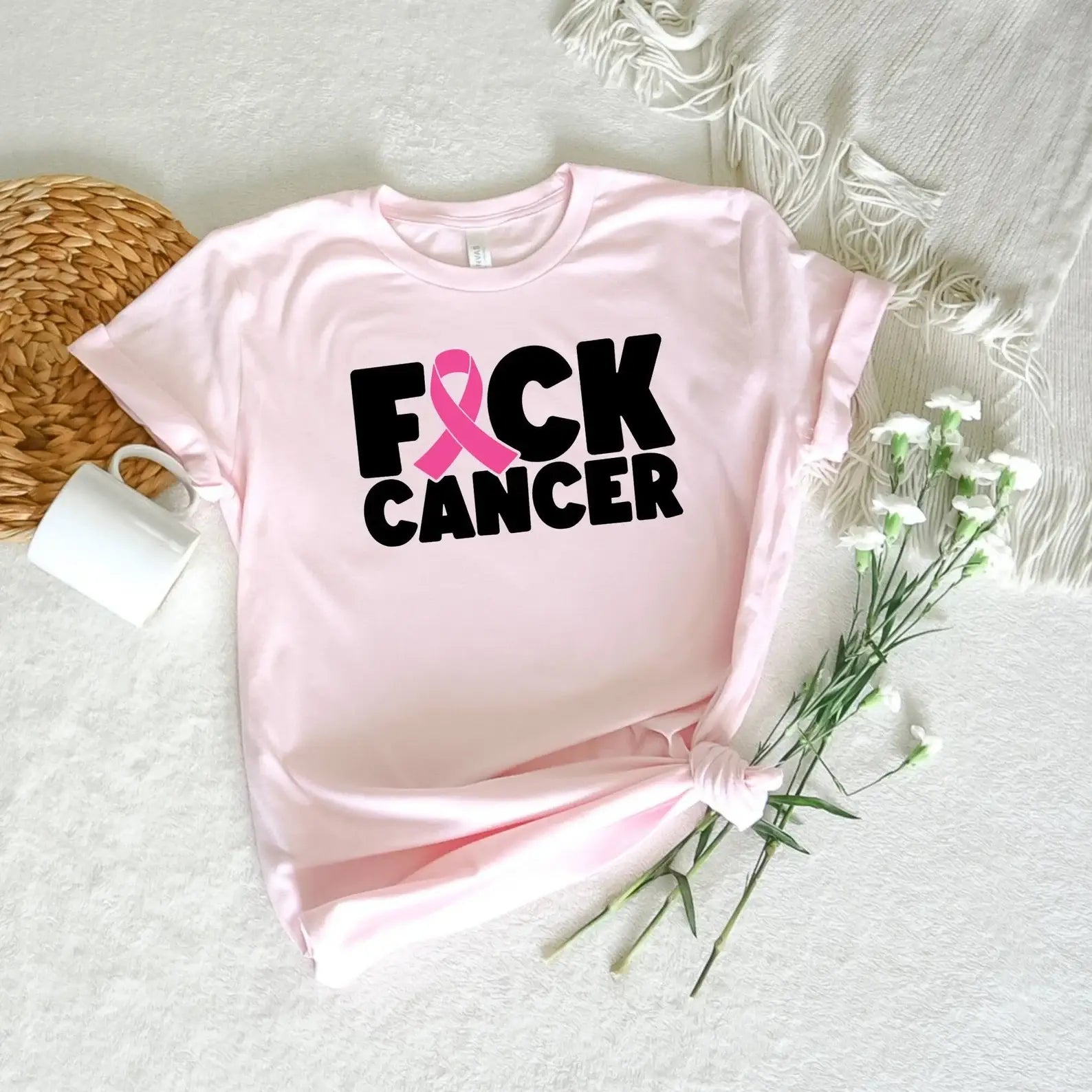 Fuck Cancer T-Shirt Hoodie, Sweatshirt | PodTeesHub.com