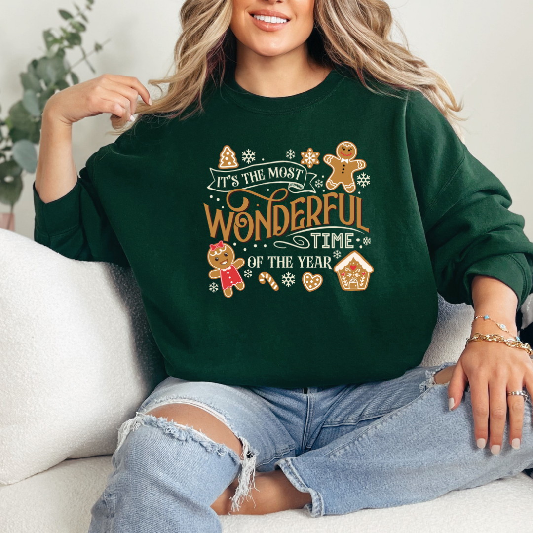 It's the Most Wonderful Time of Year Christmas Sweatshirt T-Shirts, Hoodie | PodTeesHub.com