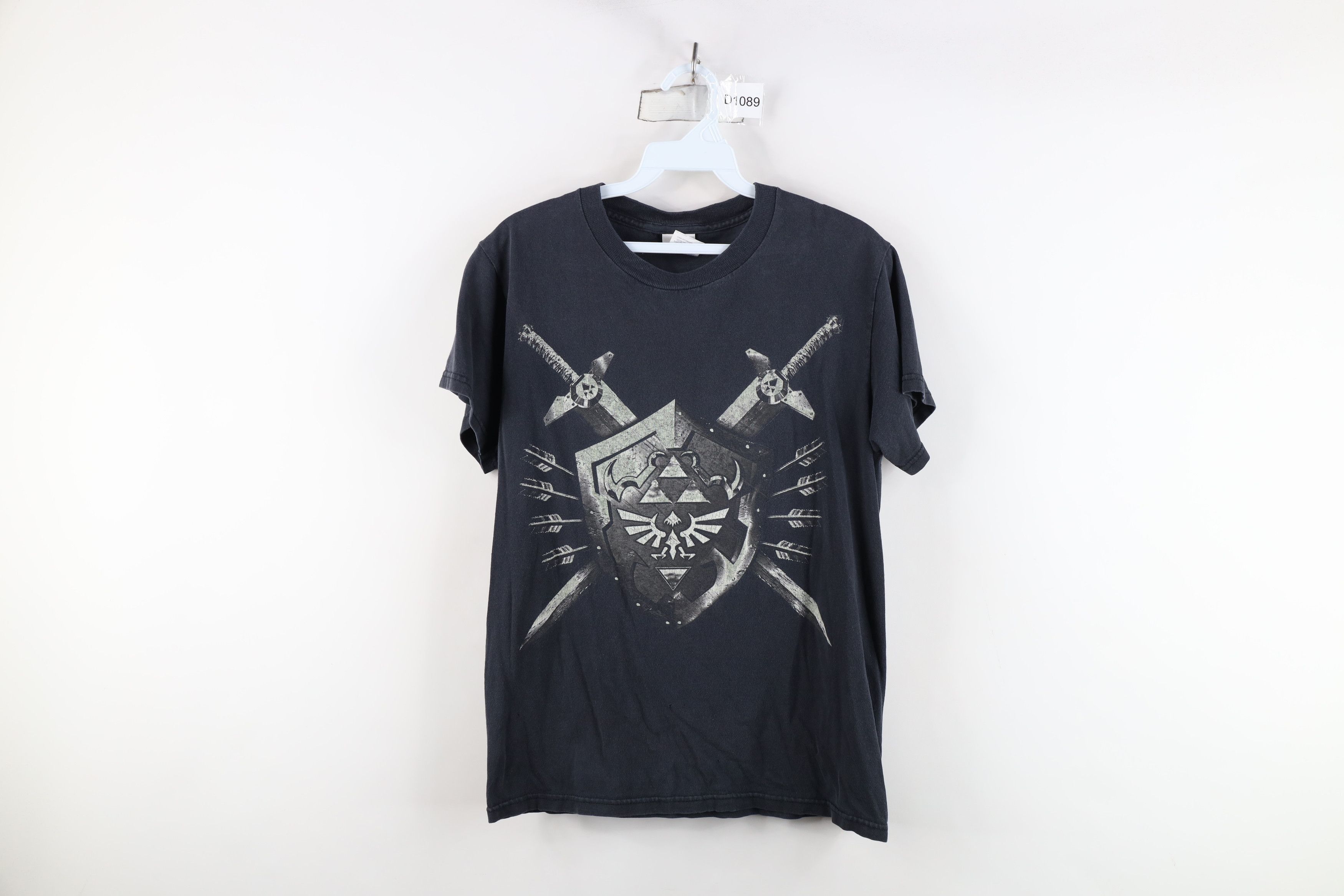 Vintage Zelda Spell Game Promo Short Sleeve T Shirt Black Hoodie, Sweatshirt | PodTeesHub.com