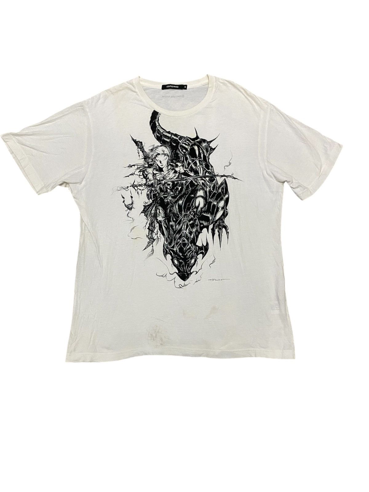 Japanese Brand Vintage Yoshitaka Amano Final Fantasy Creative Award Cospa T-Shirts, Hoodie, Sweatshirt | PodTeesHub.com