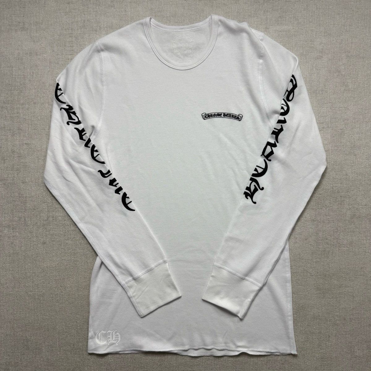 Hearts Chrome Hearts New Thermal Scroll Long Sleeve T-Shirts, Hoodie, Sweatshirt | PodTeesHub.com