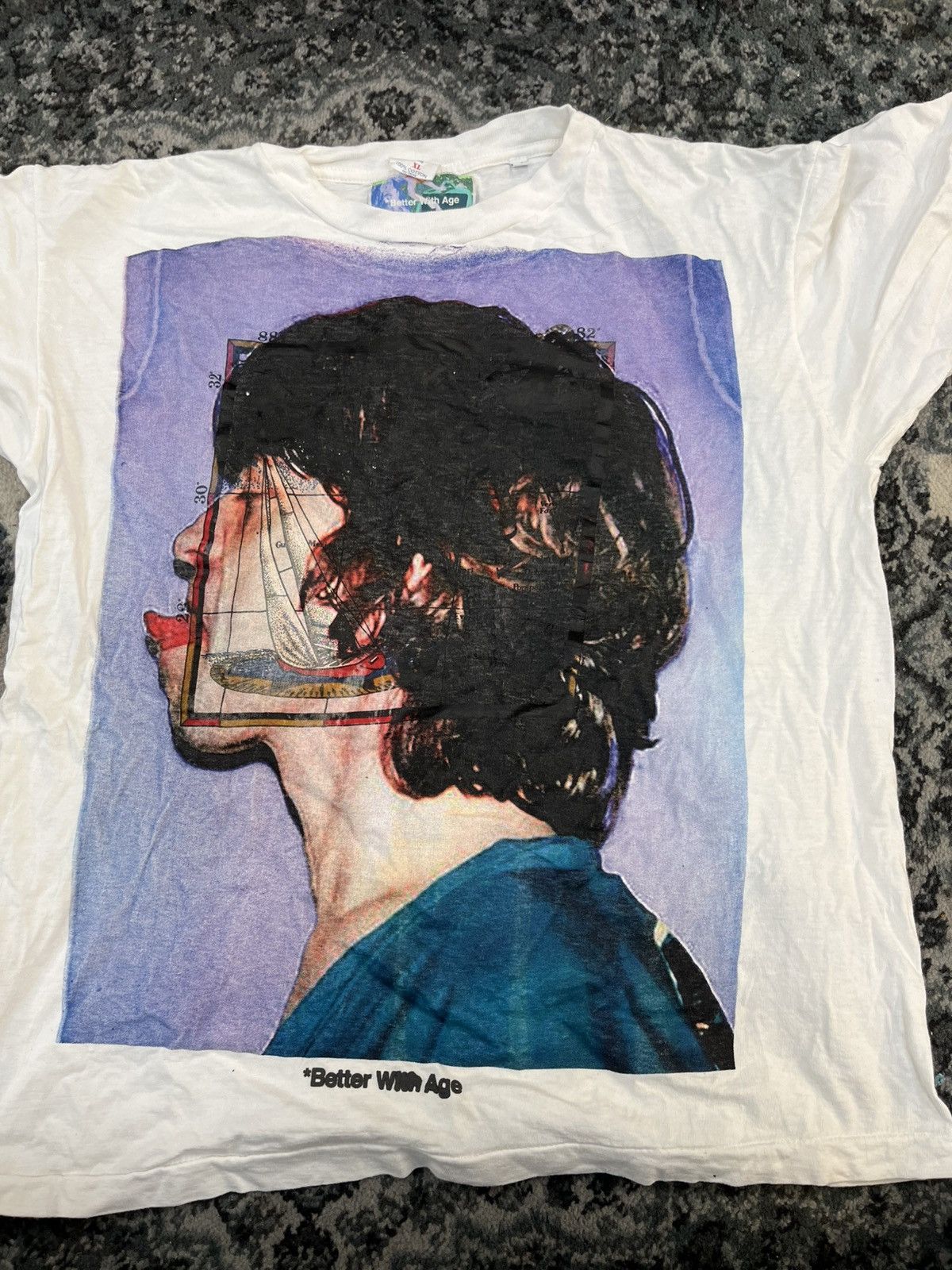 With Age Better With Age Mick Jagger White T Shirt Hoodie, Sweatshirt | PodTeesHub.com