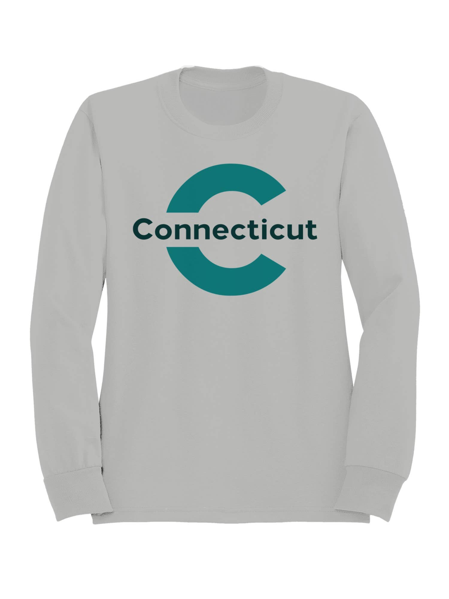 Connecticut Bold C Logo Design Men's Sweatshirt T-Shirts, Hoodie | PodTeesHub.com