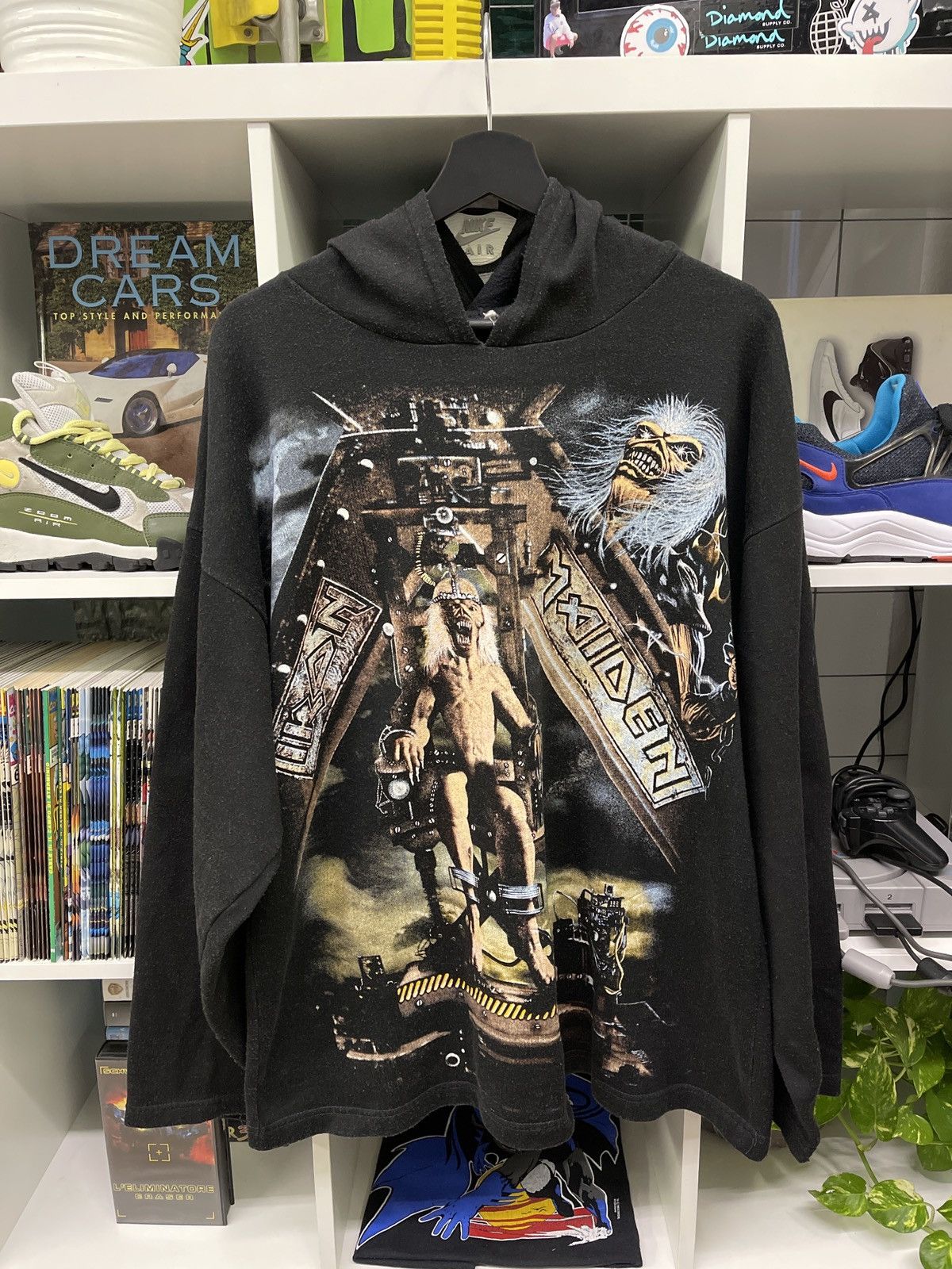 Iron Maiden X Vintage Vintage Iron Maiden Hoodie T-Shirts, Sweatshirt | PodTeesHub.com