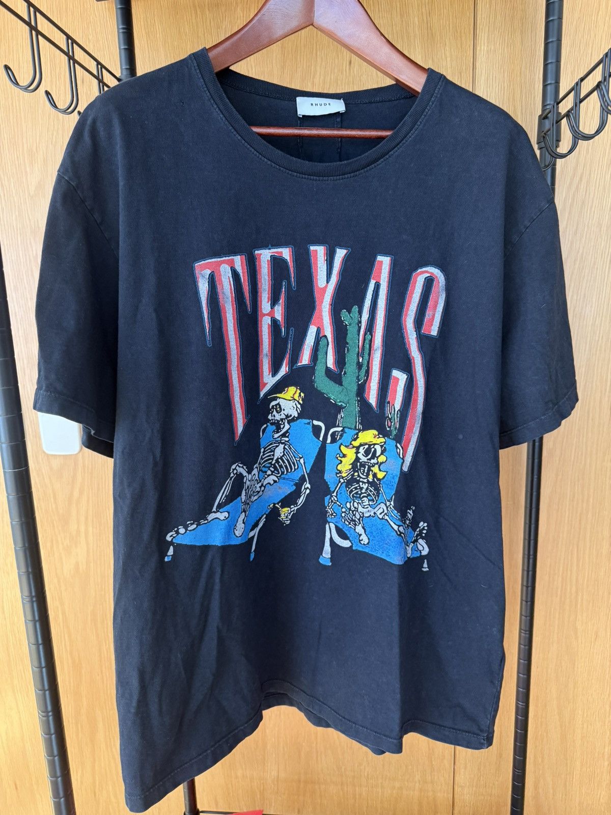 Rhude Don T Crey Texas Size L T-Shirts, Hoodie, Sweatshirt